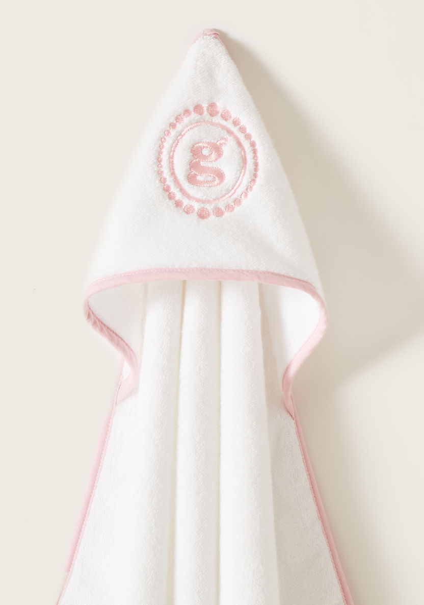 Giggles Printed Towel with Hood - 75x75 cms-Towels and Flannels-image-1