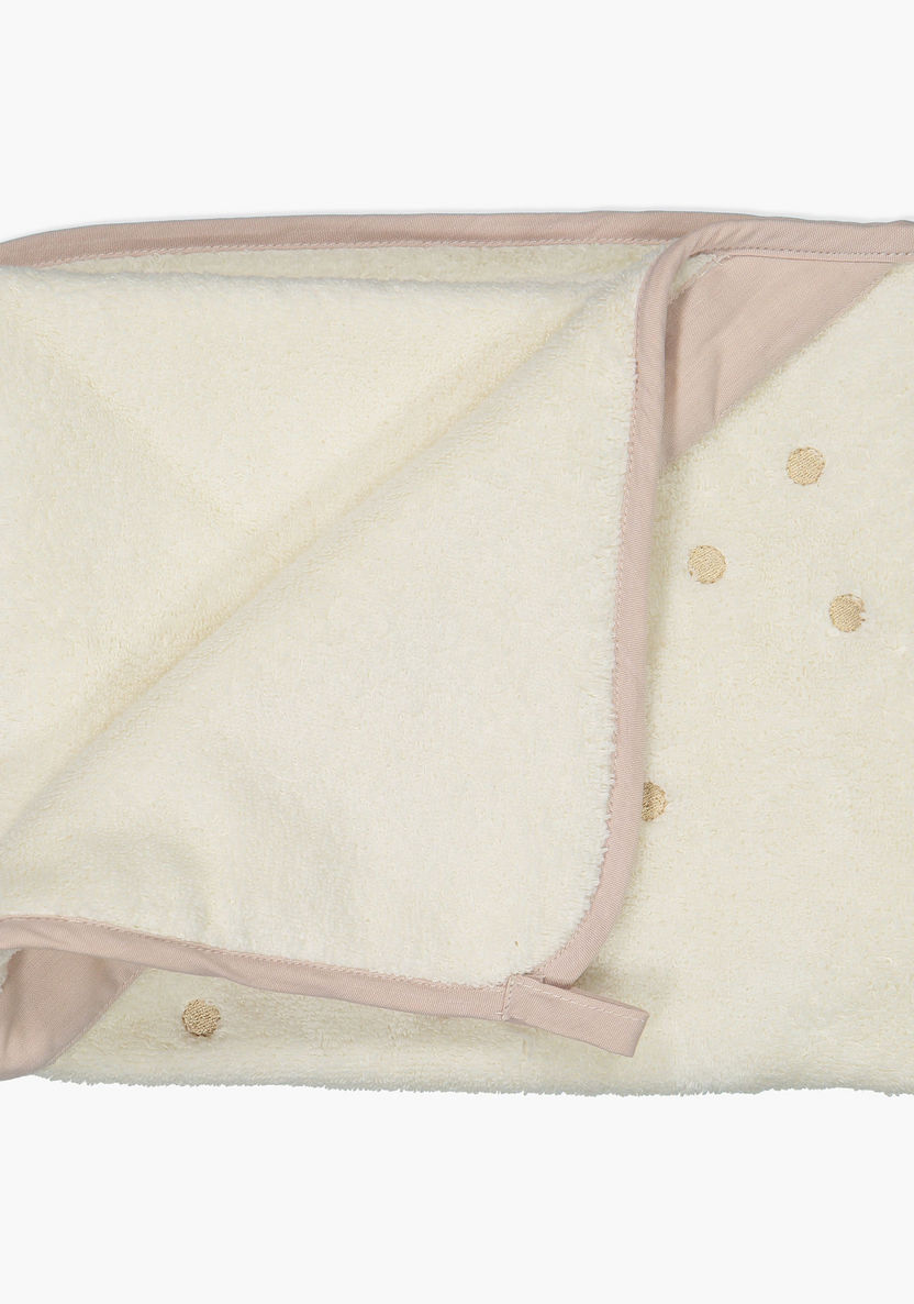 Giggles Embroidered Towel with Hood-Towels and Flannels-image-1