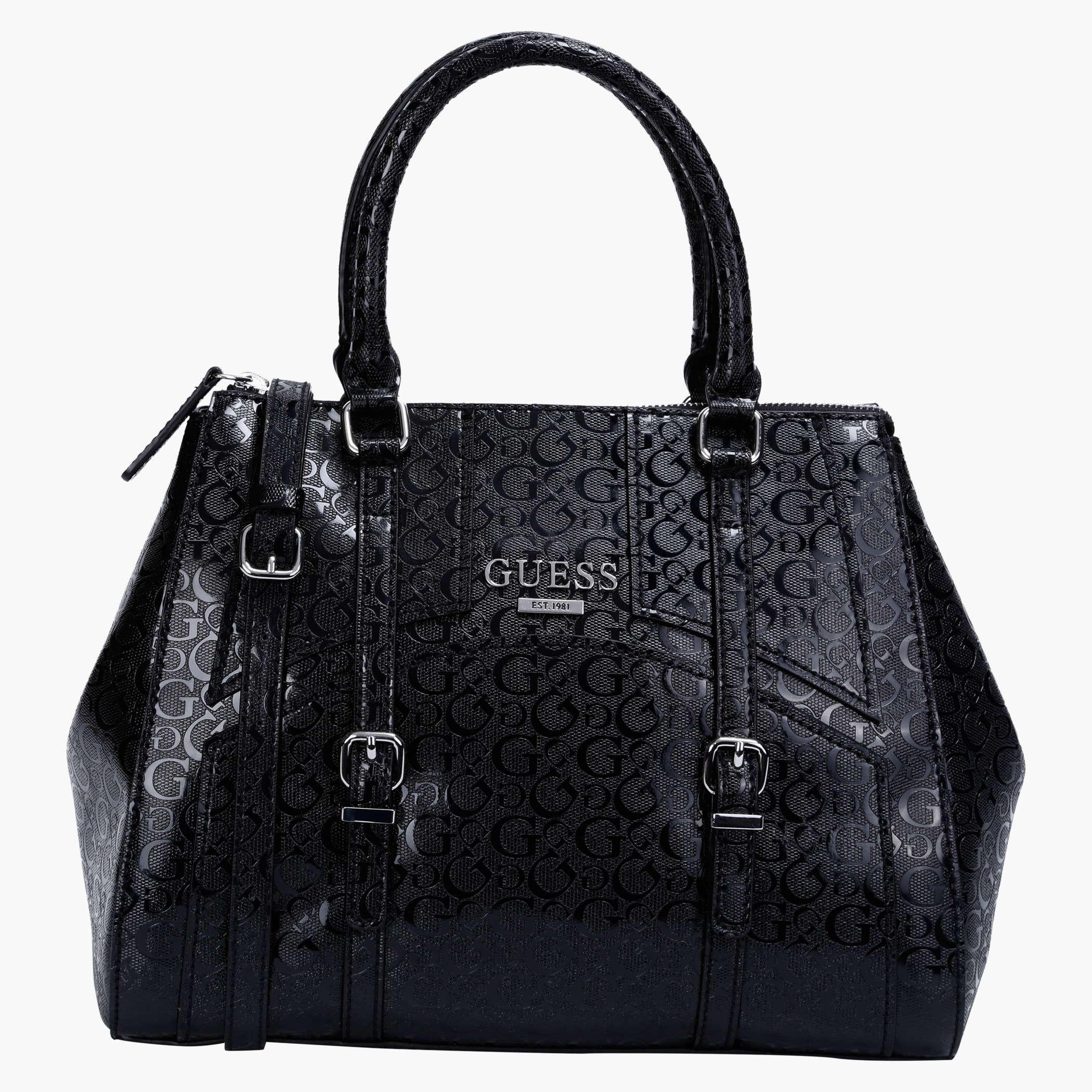 Guess Leisure Signature Satchel Bag