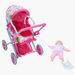 Content Floral Print Doll with Pram Set-Gifts-thumbnail-3