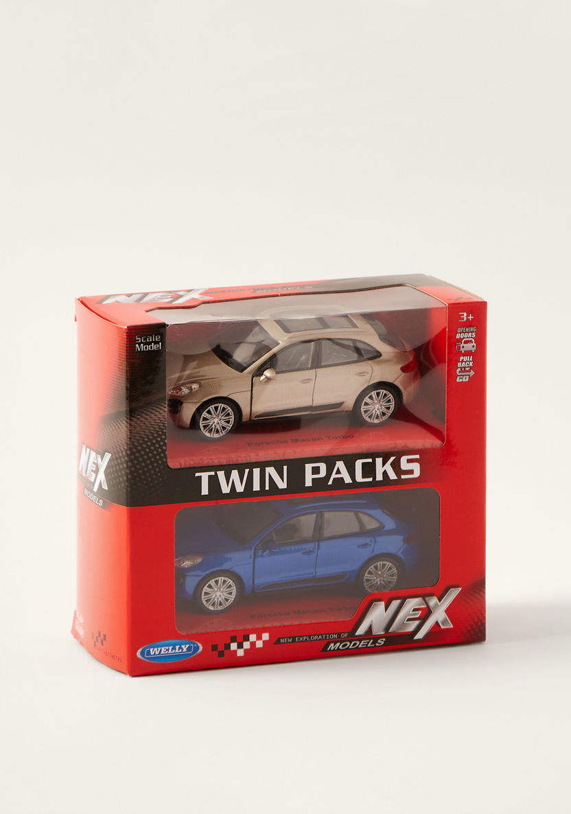 Welly Porsche Macan Turbo Twin Car Set-Gifts-image-5