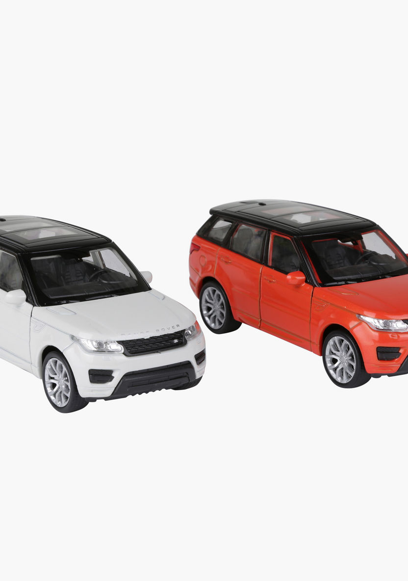 Welly Range Rover Pull Back Diecast Twin Car Set-Scooters and Vehicles-image-0