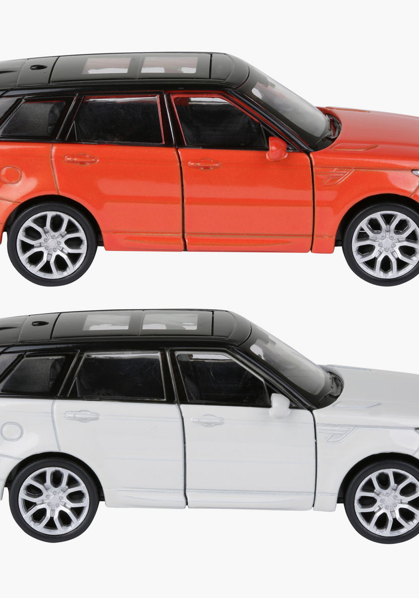 Welly Range Rover Pull Back Diecast Twin Car Set-Scooters and Vehicles-image-2