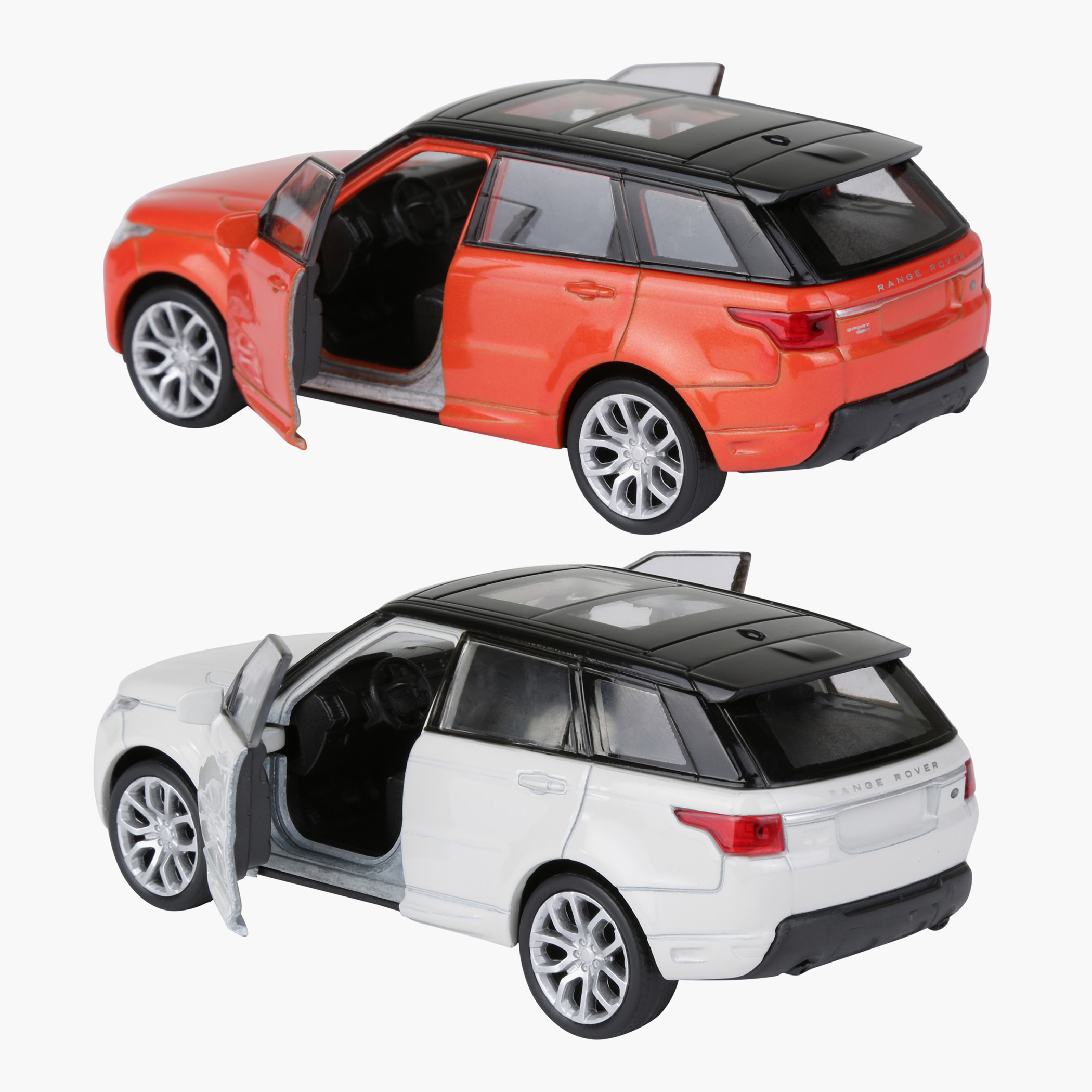 Welly Range Rover Pull Back Diecast Twin Car Set -toys-playvehicles-cars-image-4