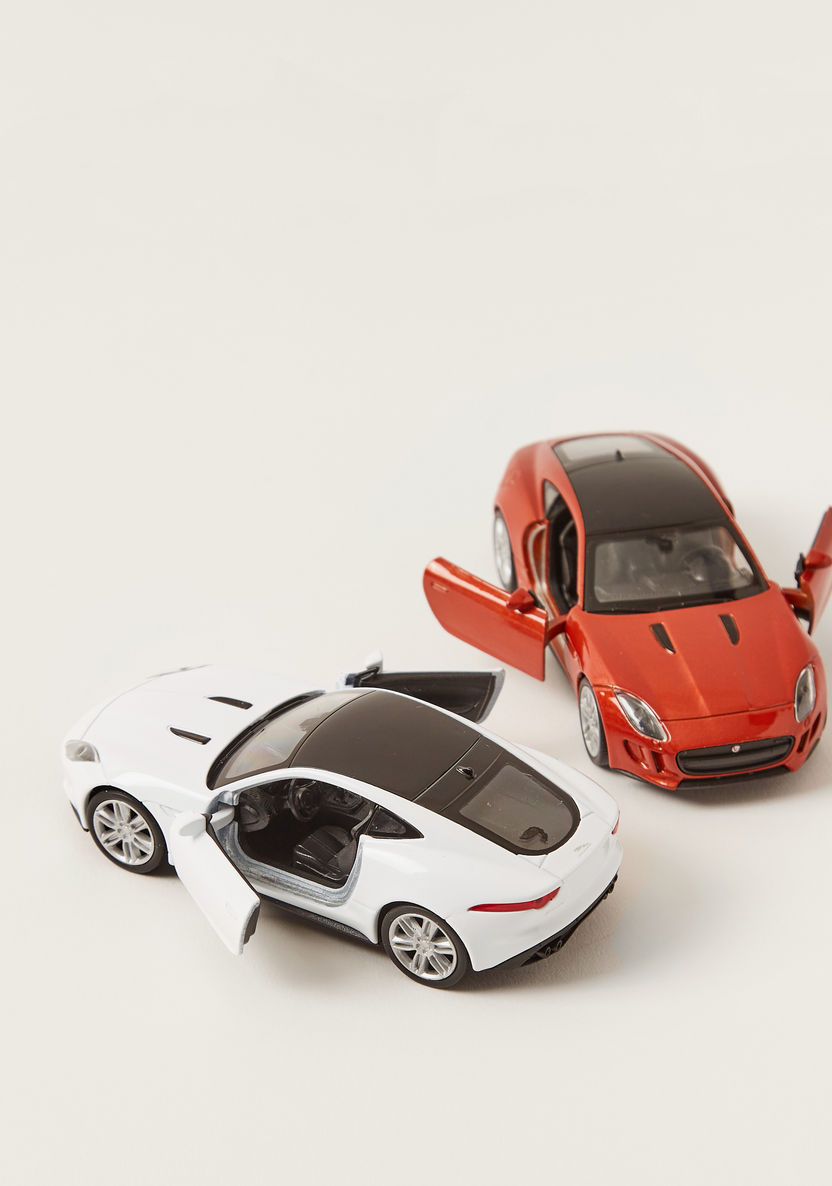 Welly Jaguar Pull Back Twin Car Set-Gifts-image-4