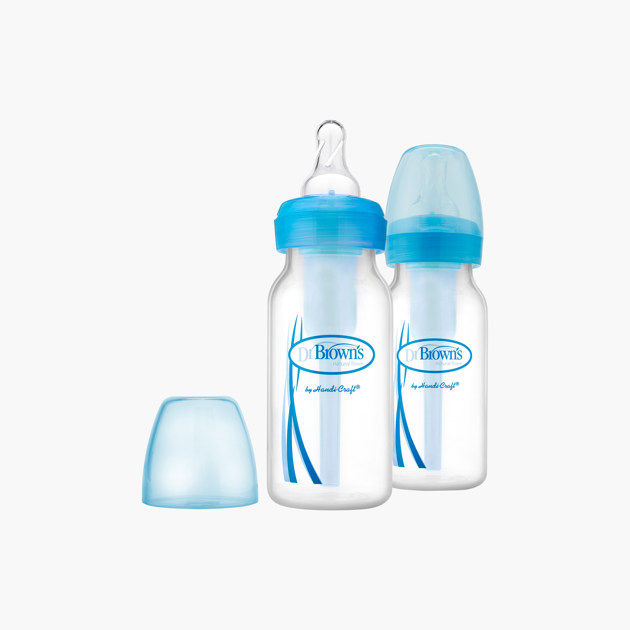 Dr. Brown's Feeding Bottle - 4 oz-baby-feeding-feedingbottles-bottlesandteats-image-1