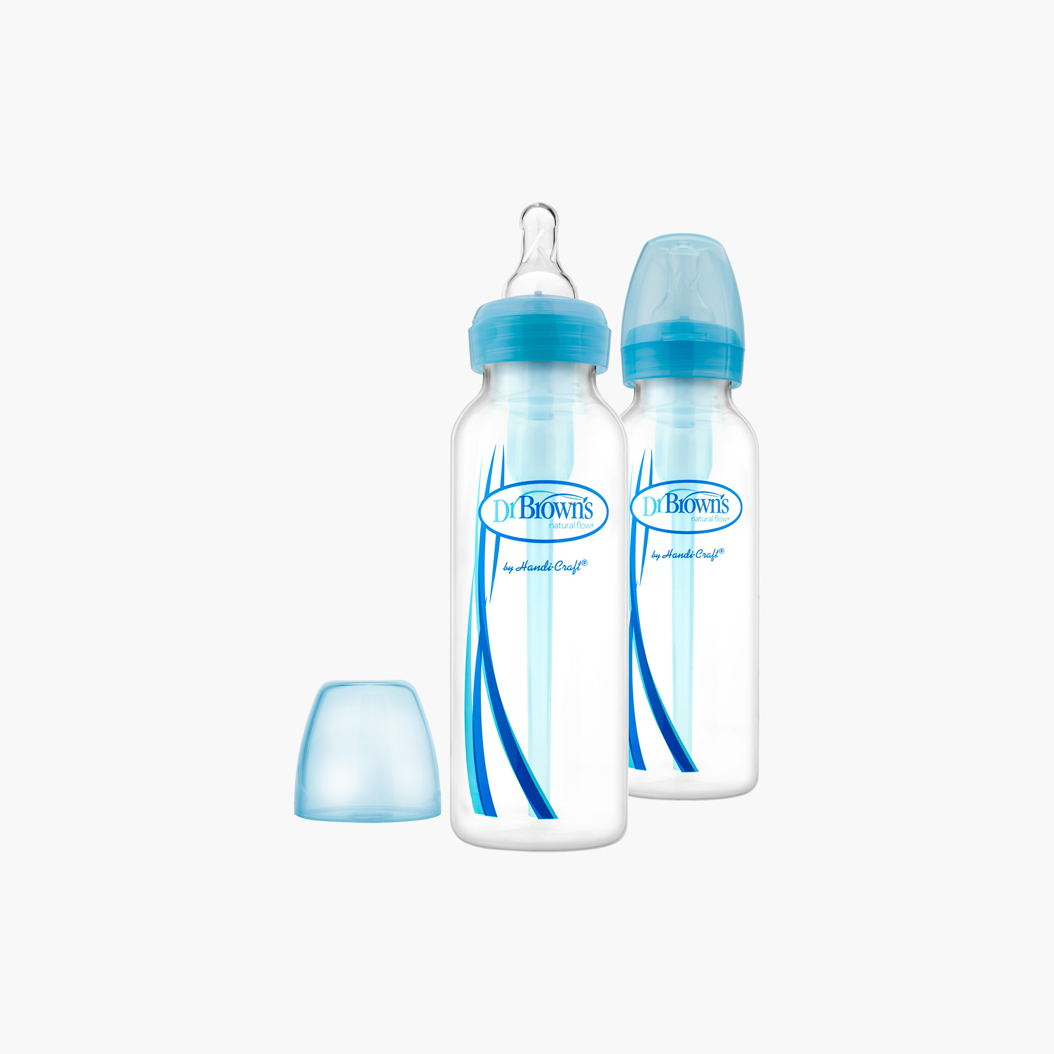 Dr. Brown's Feeding Bottle - 8 oz-baby-feeding-feedingbottles-bottlesandteats-image-1