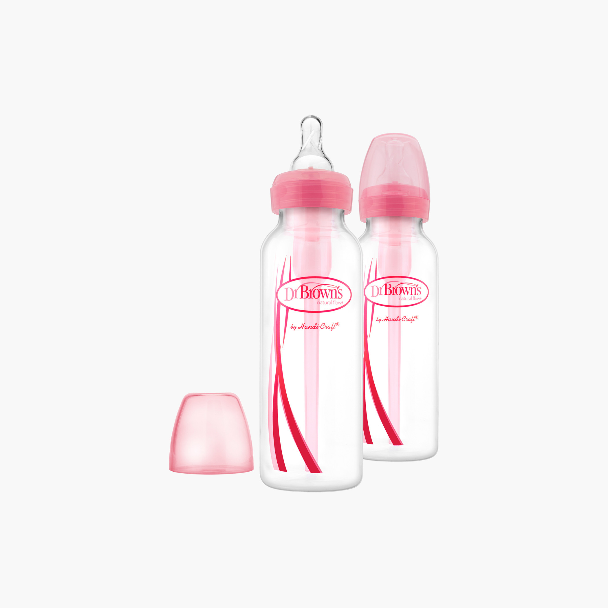 Dr. Brown's Feeding Bottle - 8 oz-baby-feeding-feedingbottles-bottlesandteats-image-1