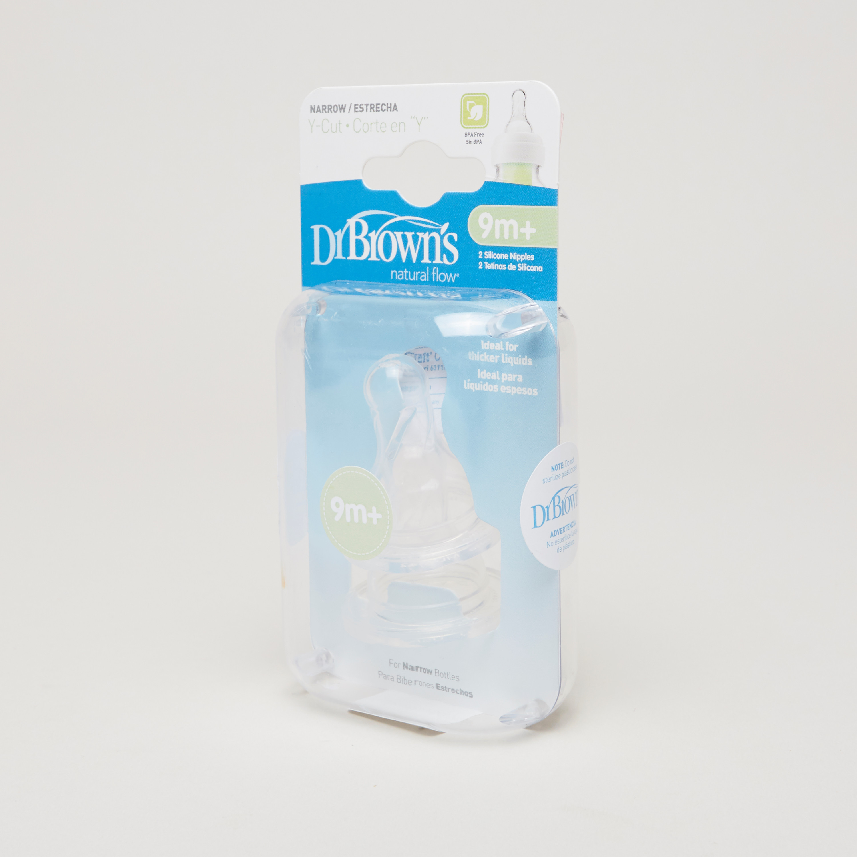 Dr. Brown's Silicone Teats - Set of 2-baby-feeding-feedingbottles-bottlesandteats-image-1