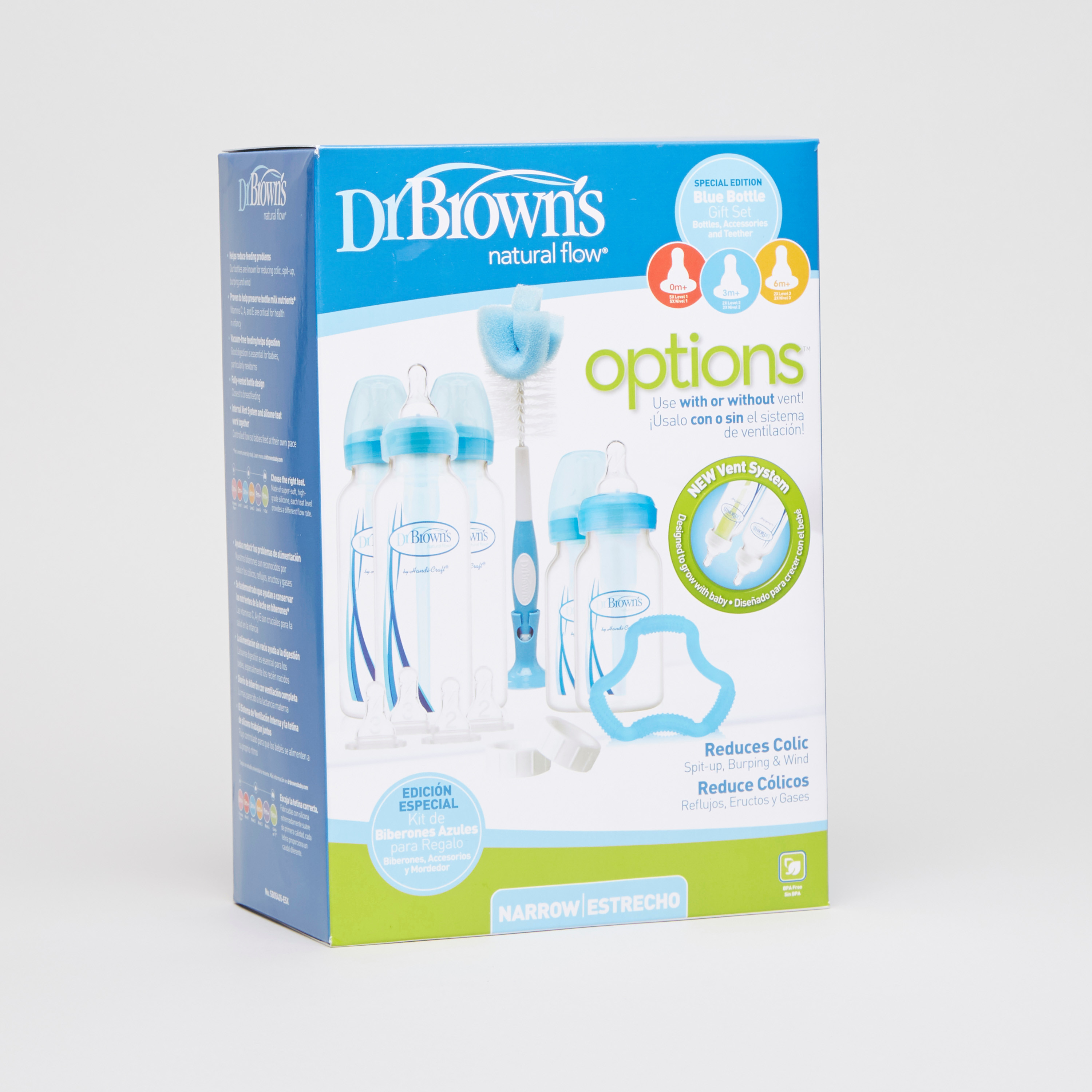 Dr. Brown's Natural Flow 14-Piece Bottle Starter Set-baby-feeding-feedingbottles-bottlesandteats-image-1