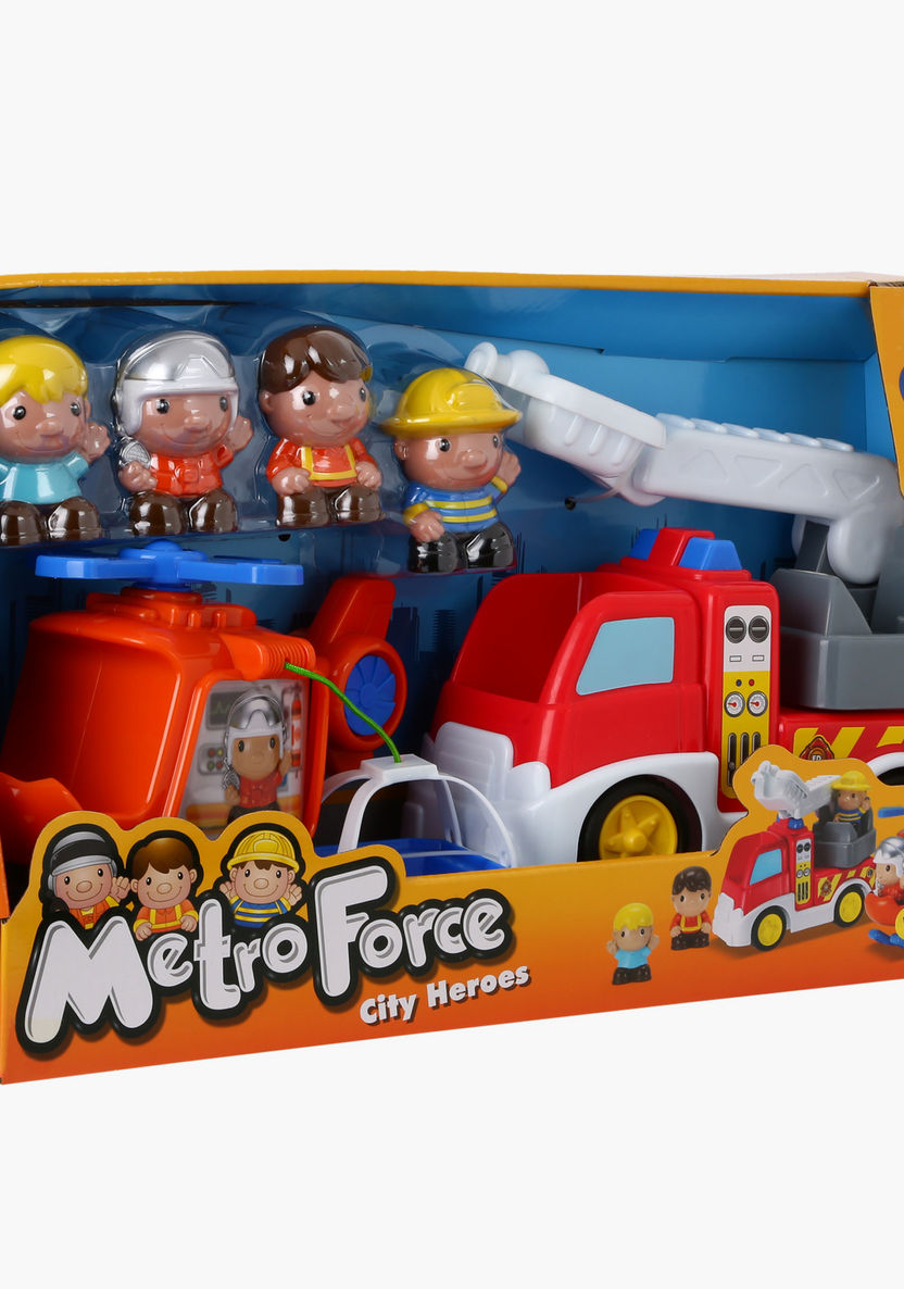 Keenway Metro Force Playset-Role Play-image-4