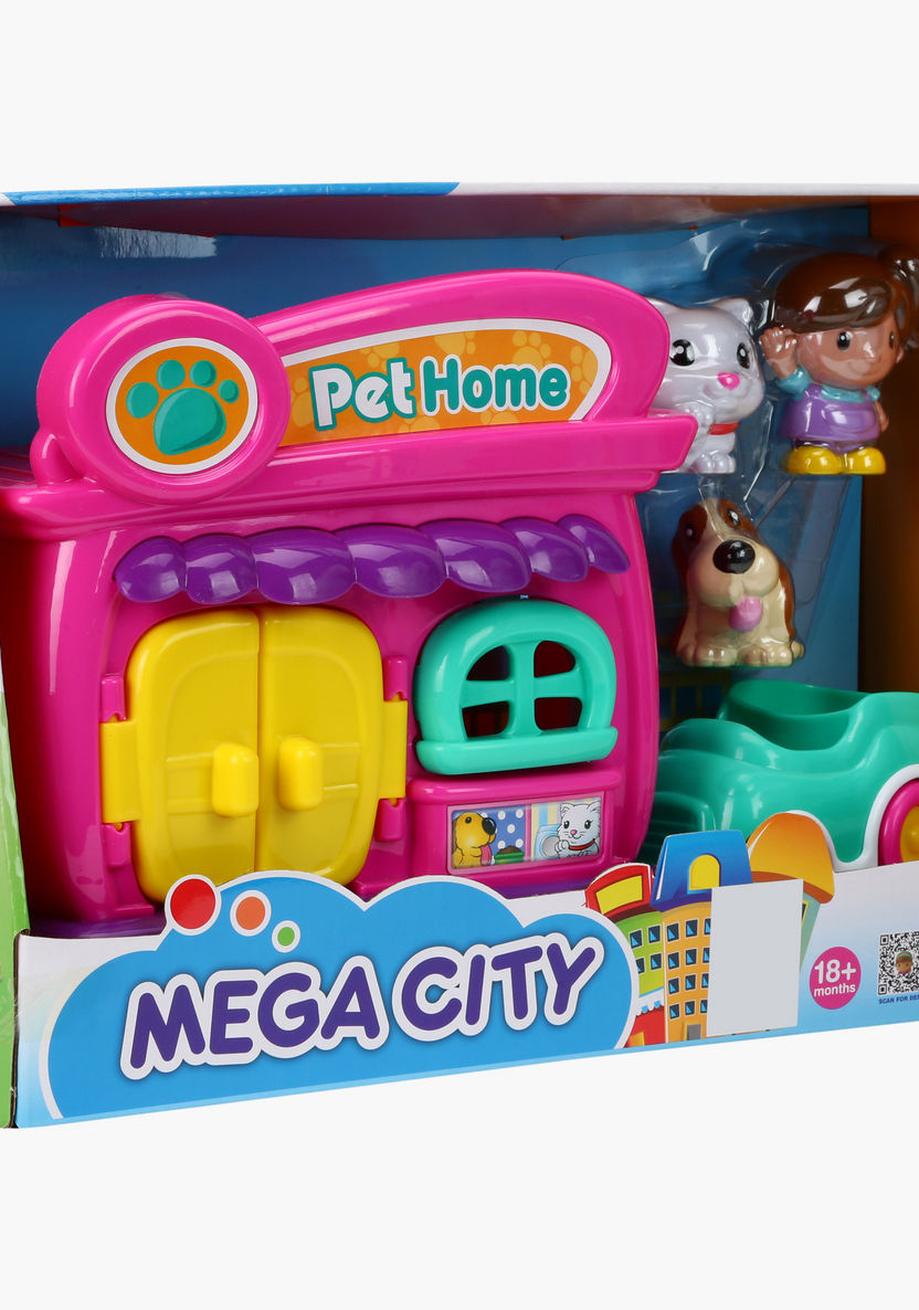 Keenway Mega City Pet Home Set-Role Play-image-3
