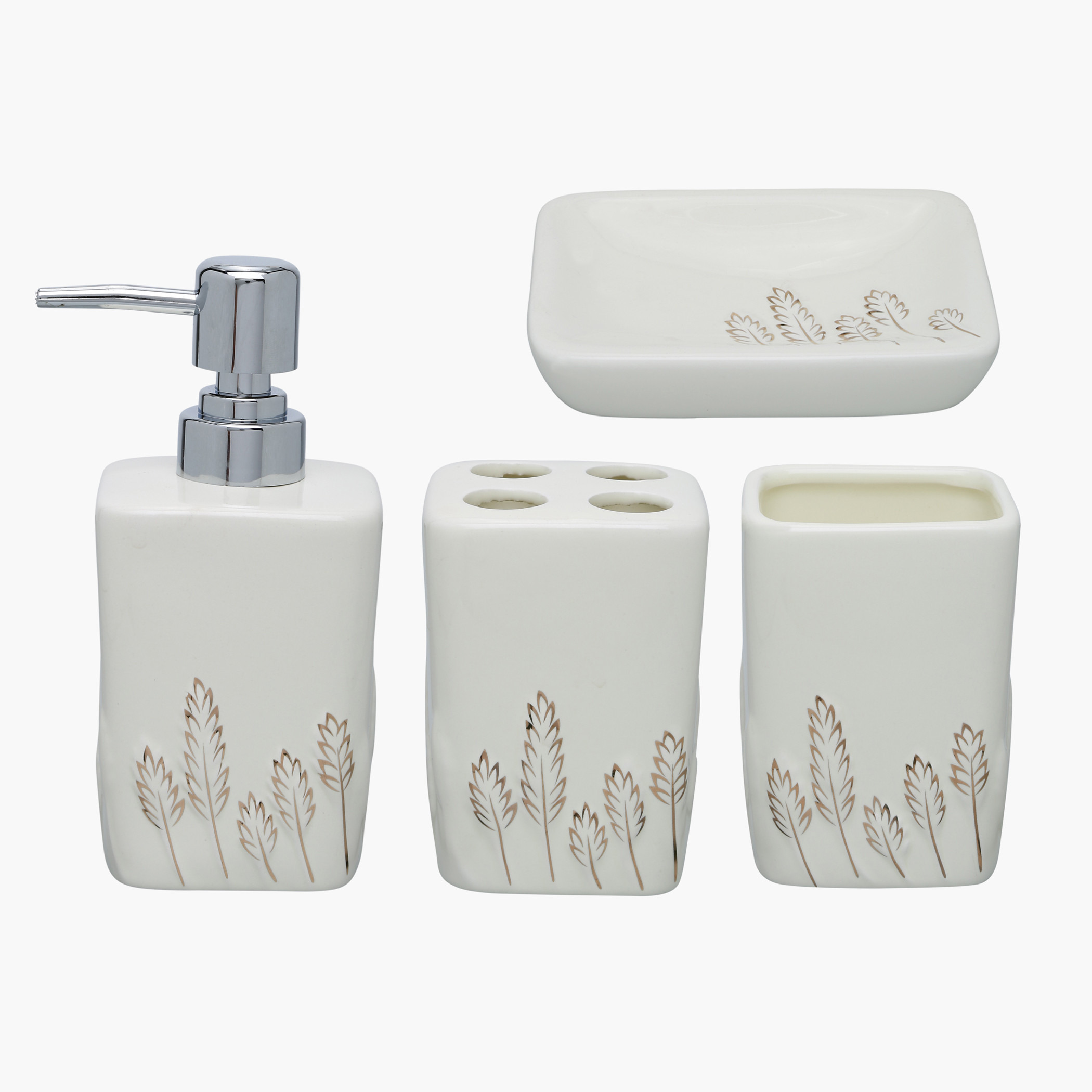 Elite d' Art 4-Piece Bath Set-household-bathandlaundry-bathaccessories-bathaccessorysets-image-1