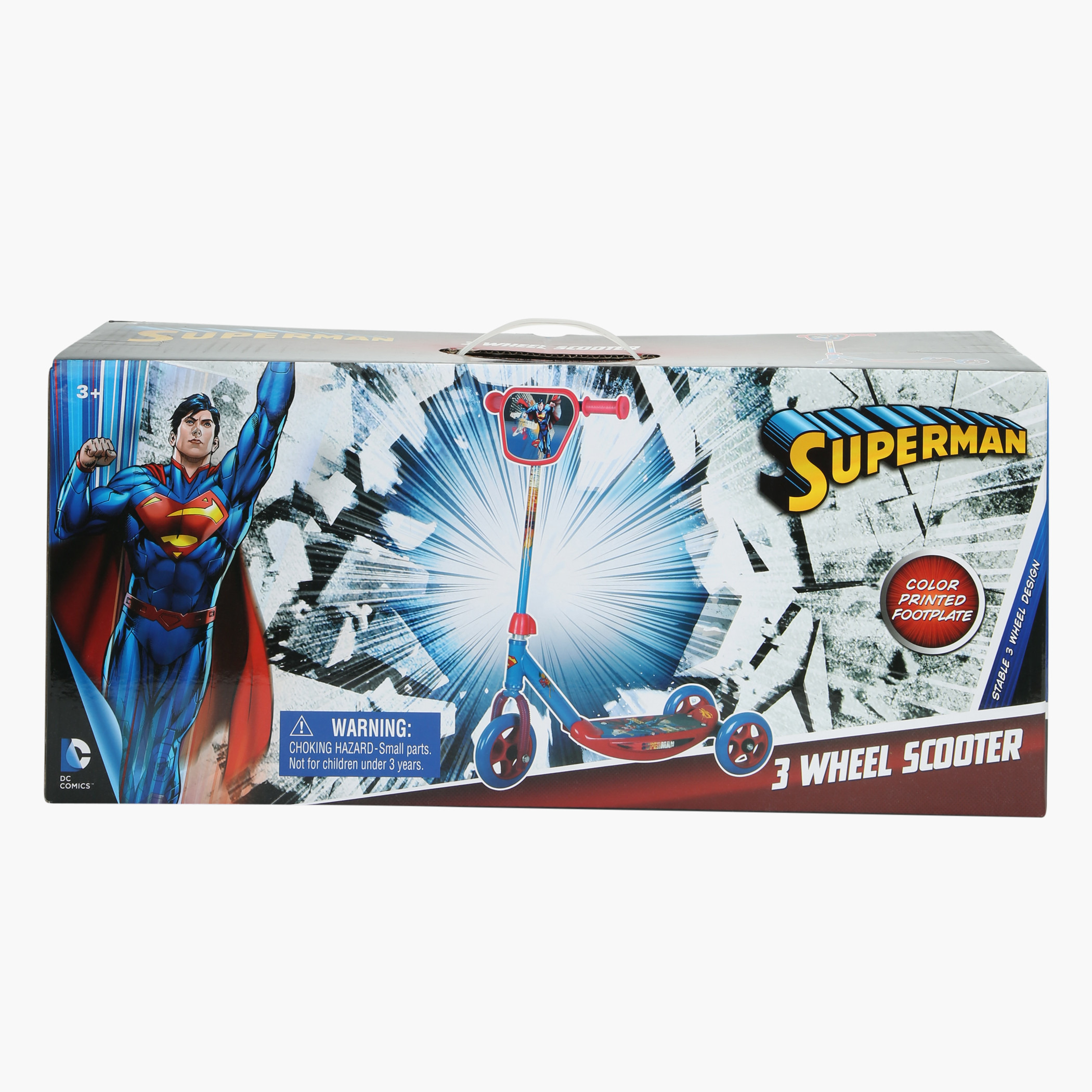 Superman 3-Wheel Kids Scooter-toys-outdoor-scooters-image-5
