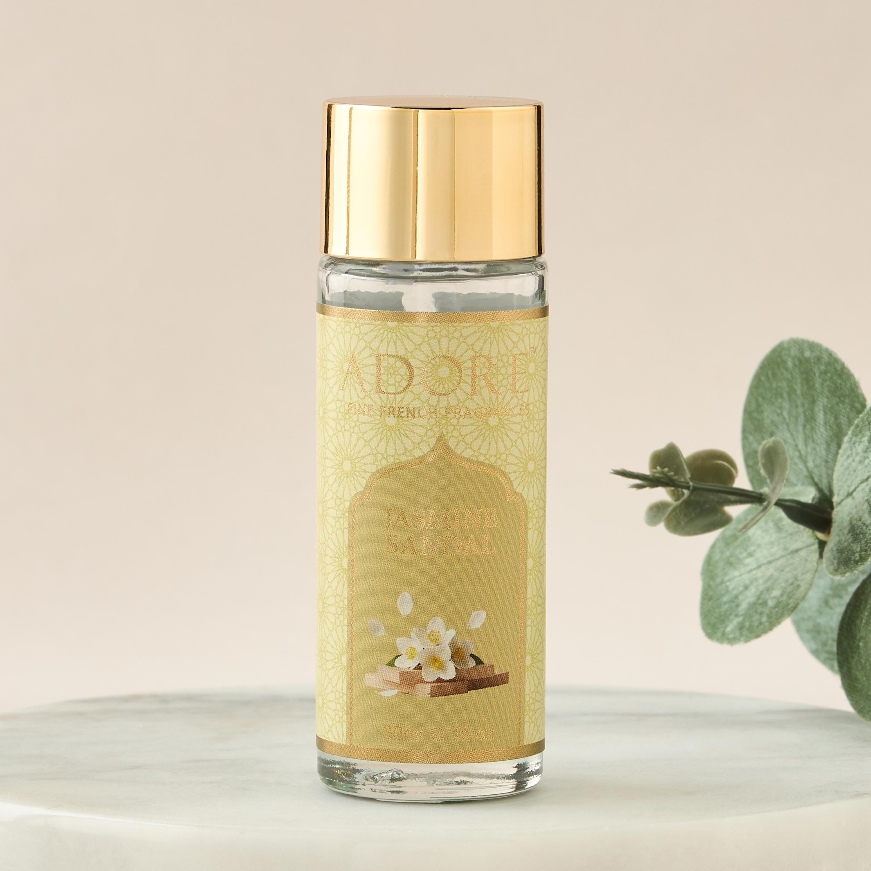 Adore Jasmine Sandal Fragrance Oil - 30 ml-household-homefragrance-fragranceoilsandessence-image-1