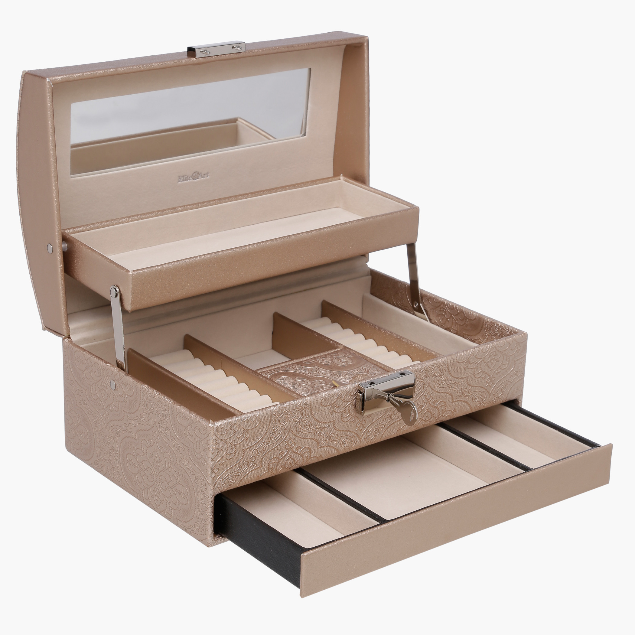 صندوق مجوهرات بقفل من إيليت دارت-women-watchesandjewellery-jewellery-storage-image-3