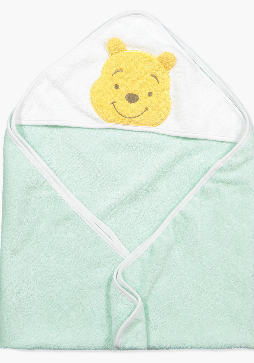 Winnie the Pooh Embroidered Towel with Hood-Towels and Flannels-image-0