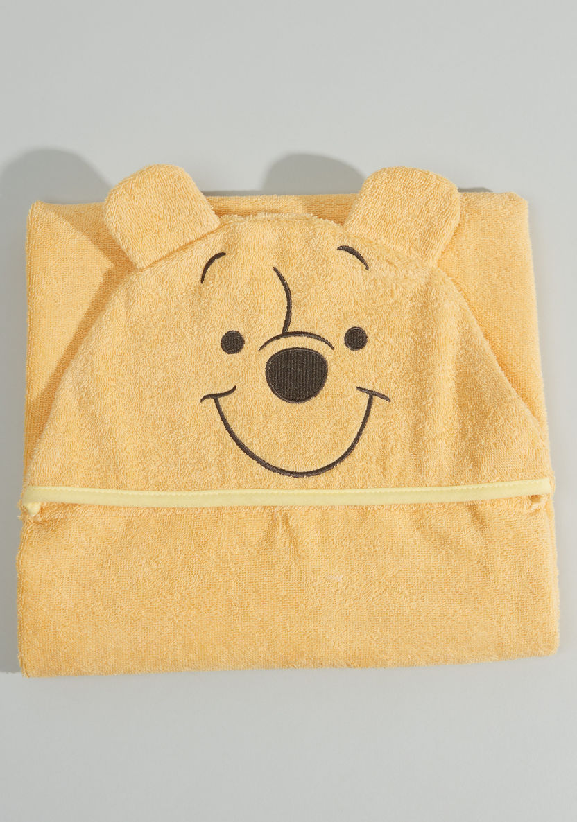 Winne The Pooh 3D Hooded Towel - 68x94 cms-Towels and Flannels-image-1