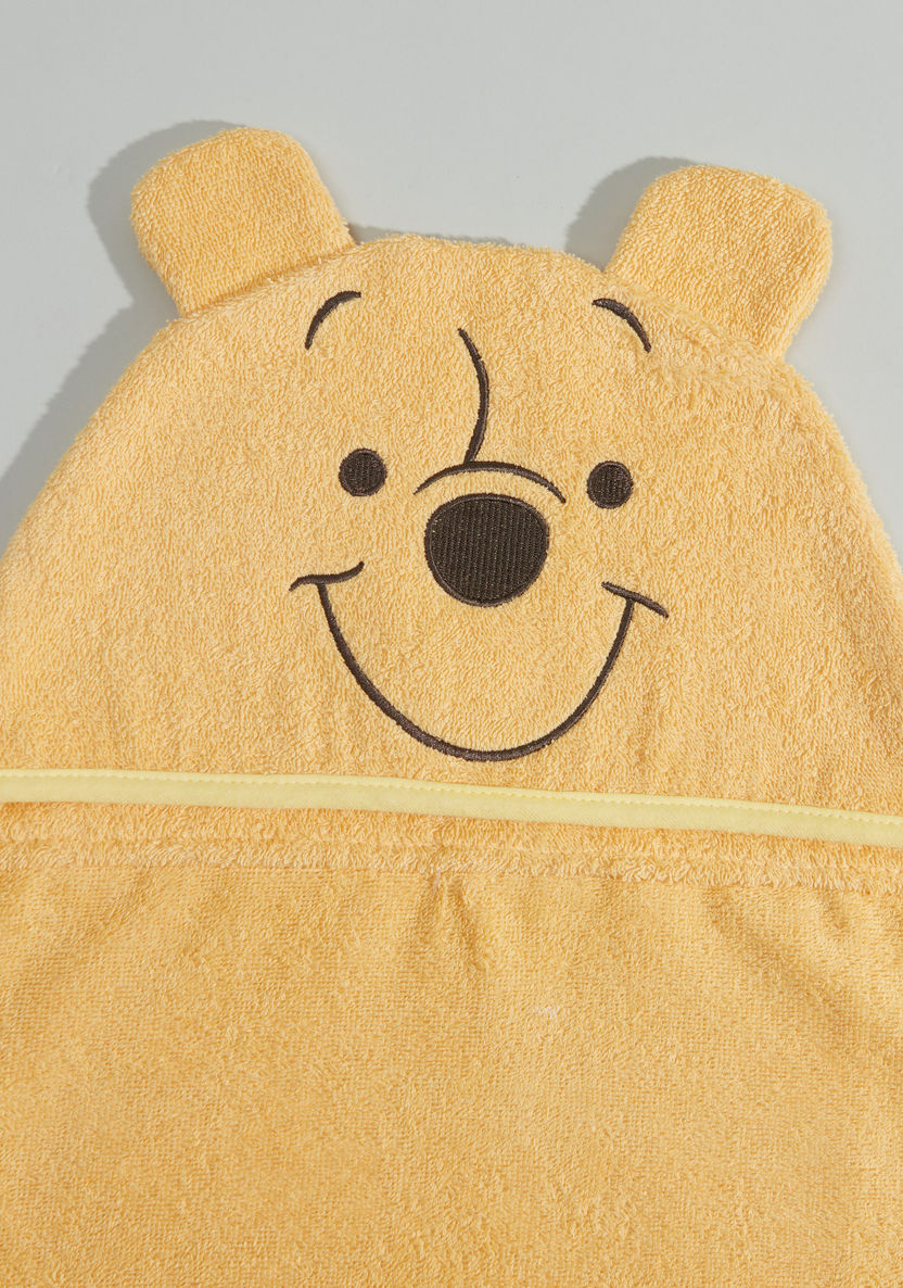 Winne The Pooh 3D Hooded Towel - 68x94 cms-Towels and Flannels-image-2