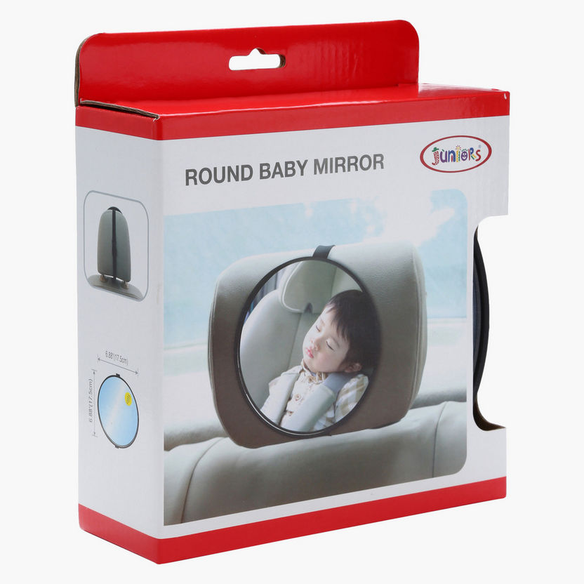 Juniors Compact Round Baby View Mirror-Travel Accessories-image-0