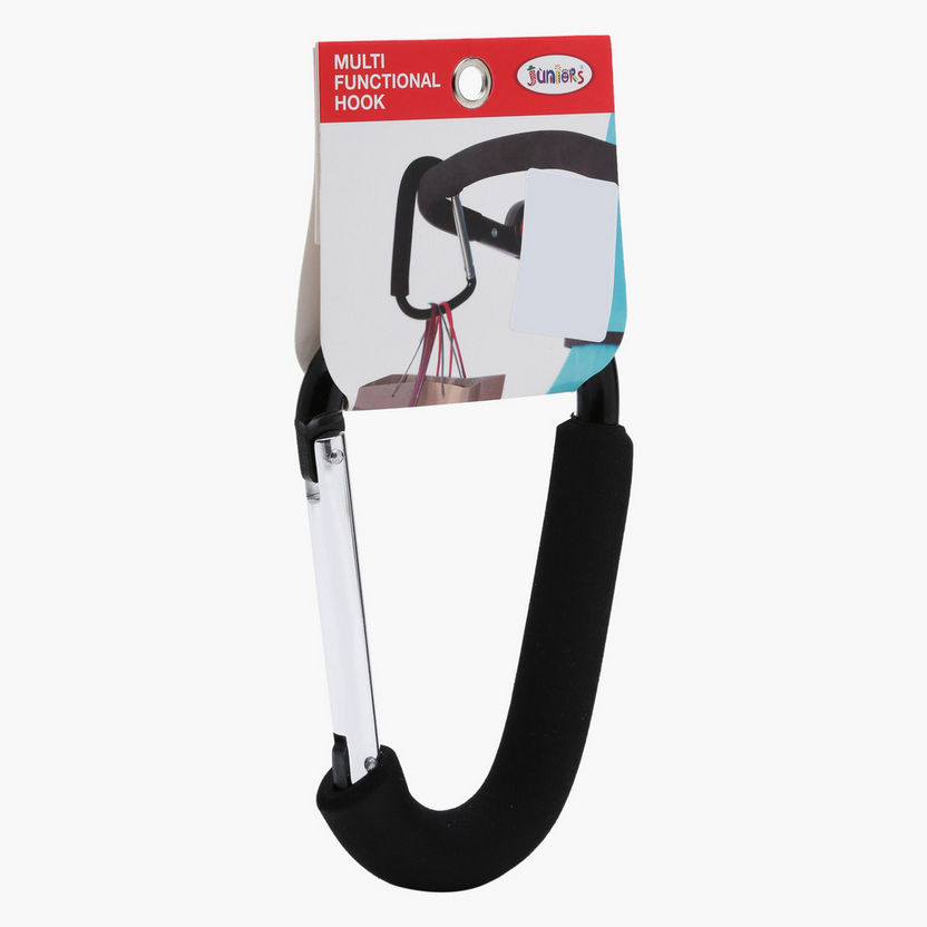 Juniors Multi-Functional Black Hook with Extra Large Opening and Foam Handle (Upto 3 years) -Accessories-image-0