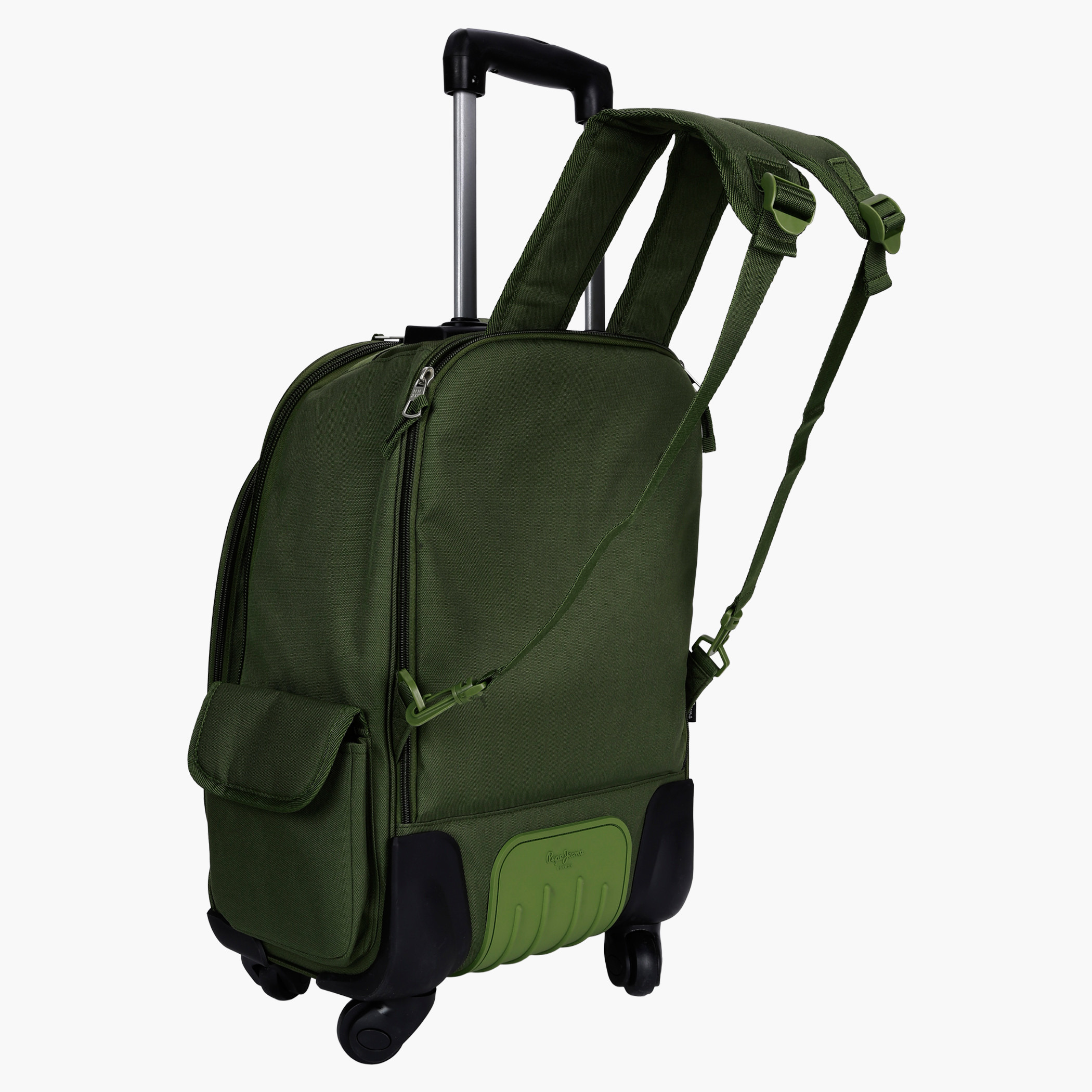 حقيبة مطرزة قابلة للجر بأربعة عجلات من بيبي جينز-school-bagsandbackpacks-trolleybags-image-2