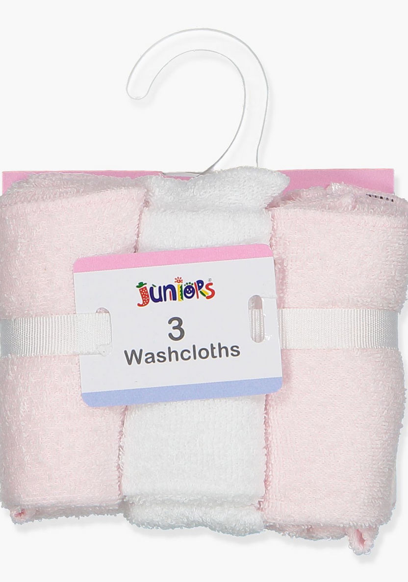 Juniors Wash Cloth - Set of 3-Towels and Flannels-image-0