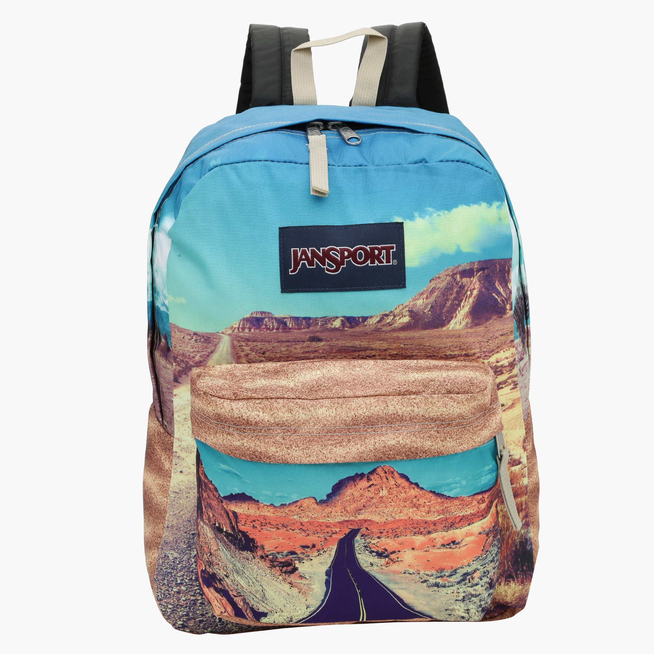 Buy Jansport Printed Backpack with Zip Closure Online for Kids