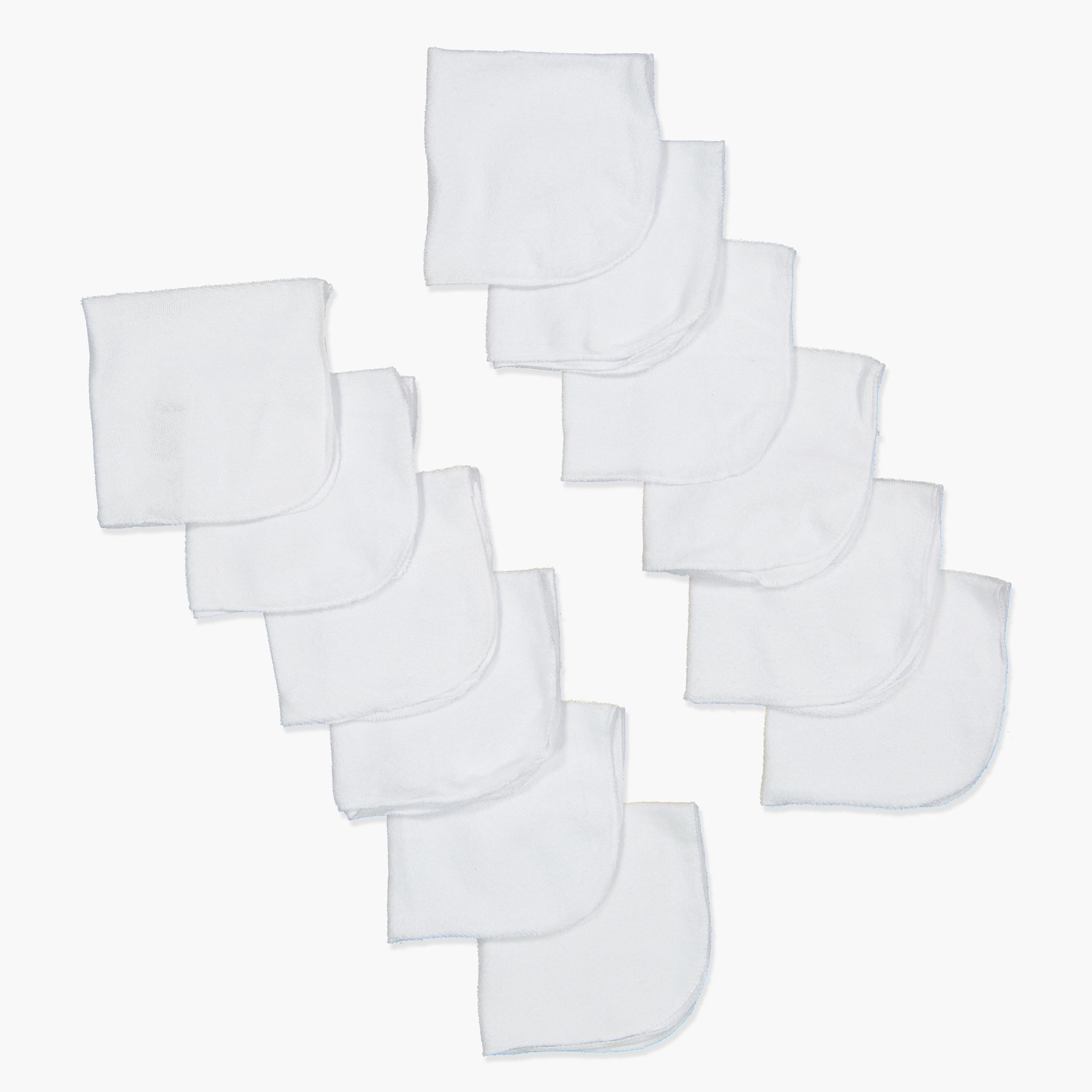 منشفة من جونيورز طقم 12 قطعة-baby-bathandcare-towels-image-1