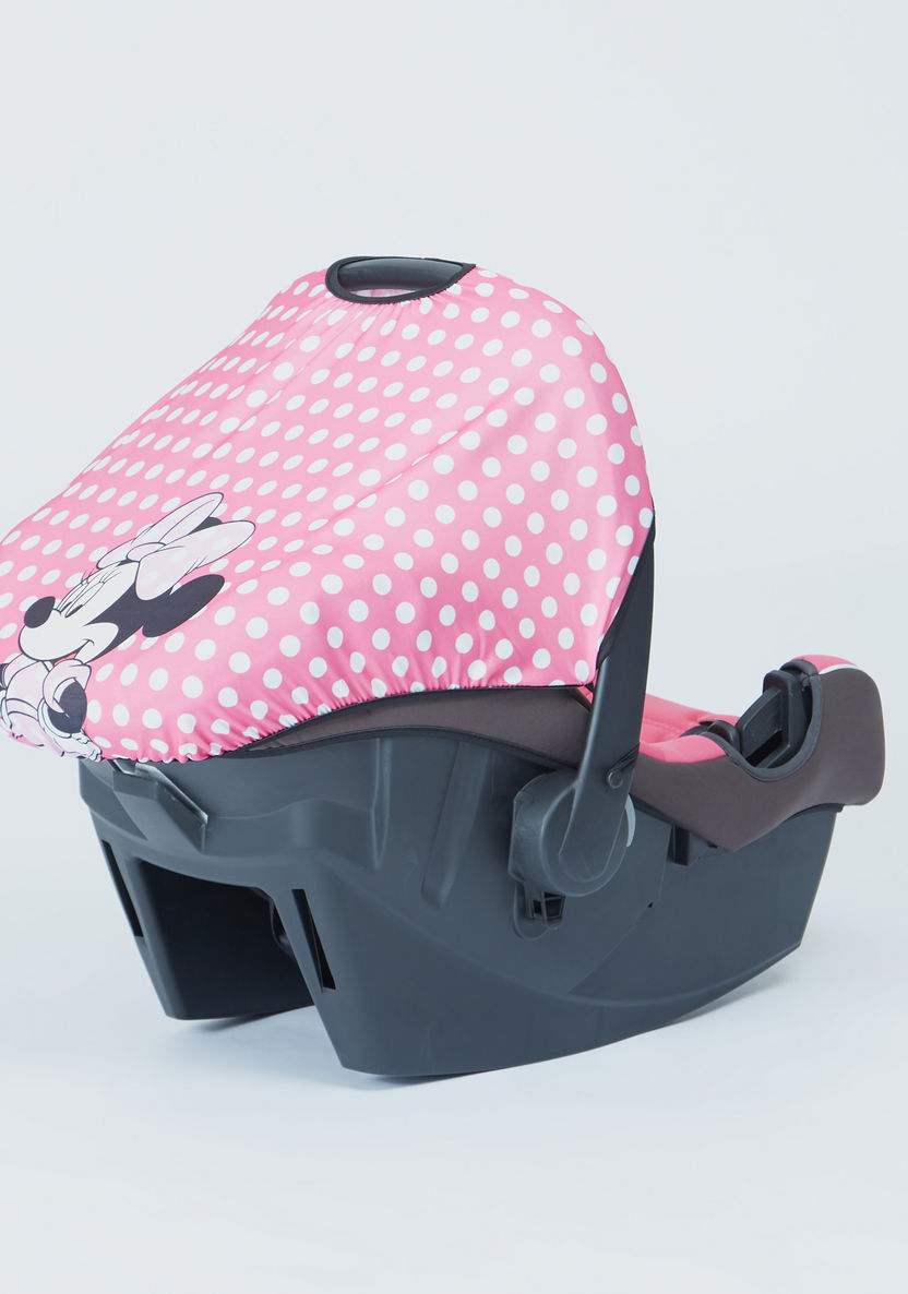 Minnie Mouse Print Car Seat with Sun Canopy-Car Seats-image-3