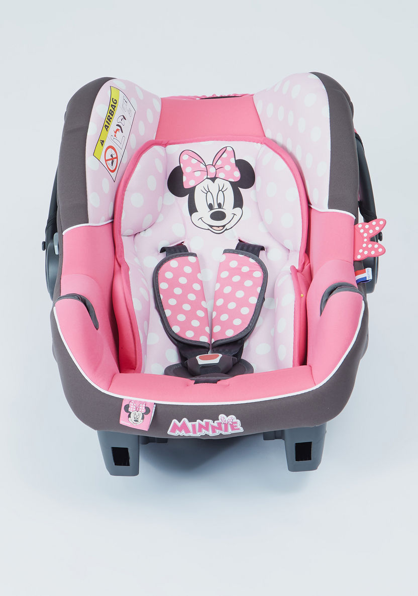 Minnie Mouse Print Car Seat with Sun Canopy-Car Seats-image-4