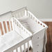 Giggles Jessica 3-in-1 White Wooden Convertible Crib with Storage (Up to 5 years)-Baby Cribs-thumbnail-7