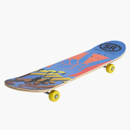Juniors Printed Skateboard - 31 inches