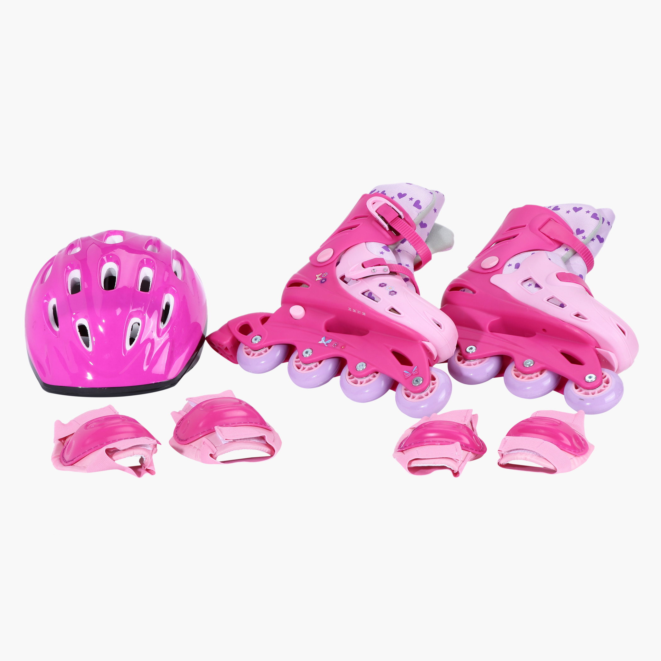 طقم حذاء تزلج بخط عجلات واحد-toys-outdoor-sports-image-1