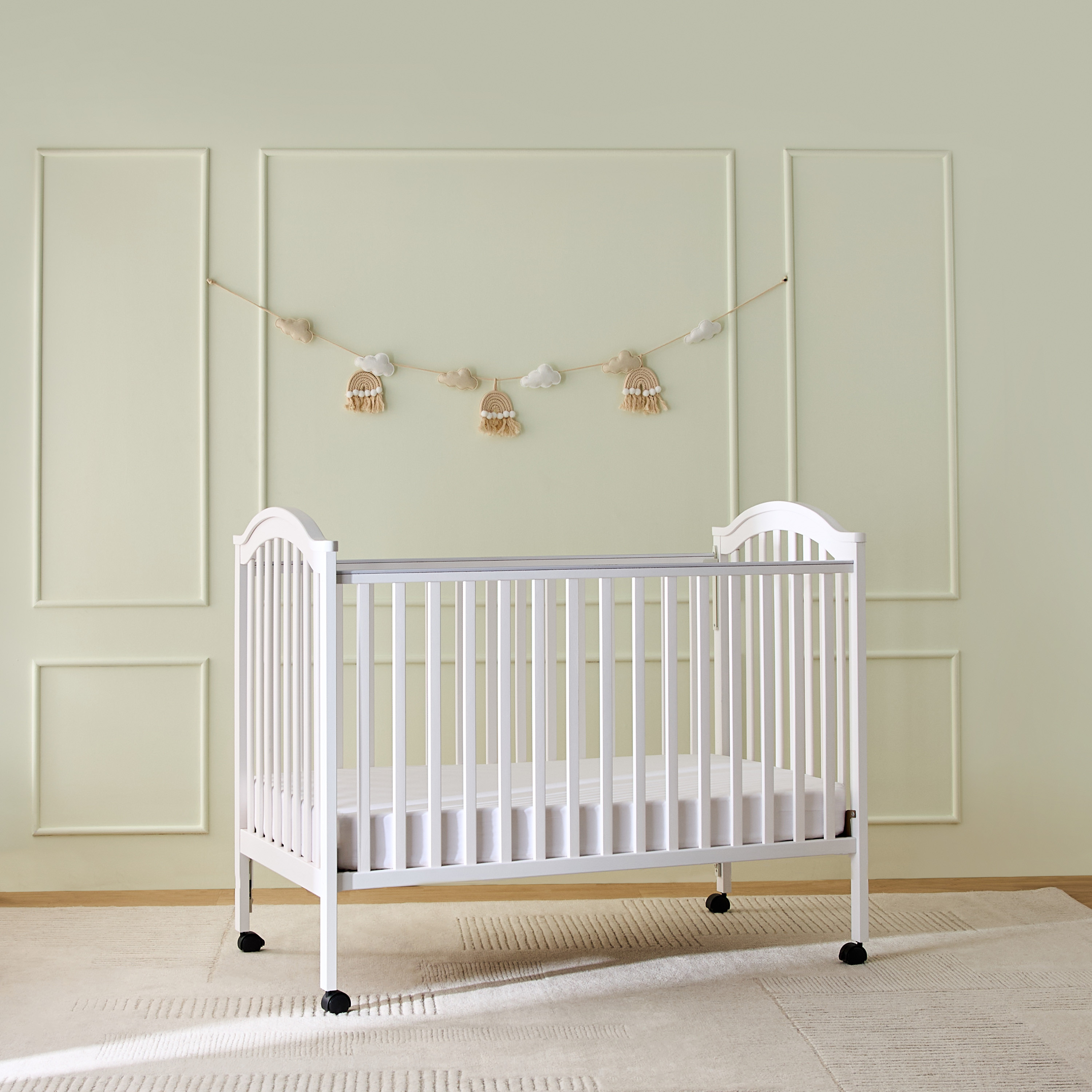 Juniors Henry Crib with Adjustable Height (Up to 3 years)-baby-nursery-furniture-cribsandbeds-babycribs-image-2