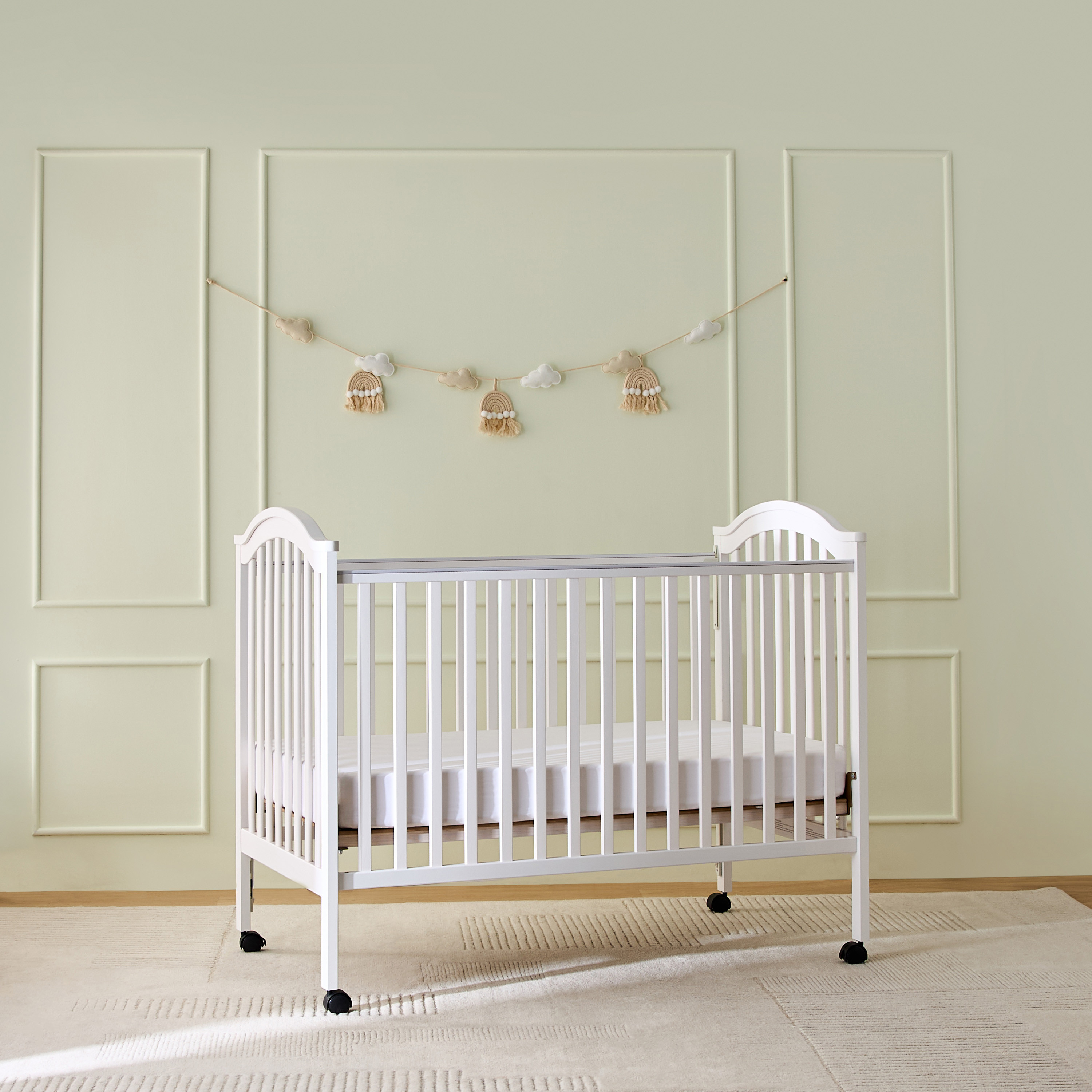 Juniors Henry Crib with Adjustable Height (Up to 3 years)-baby-nursery-furniture-cribsandbeds-babycribs-image-3