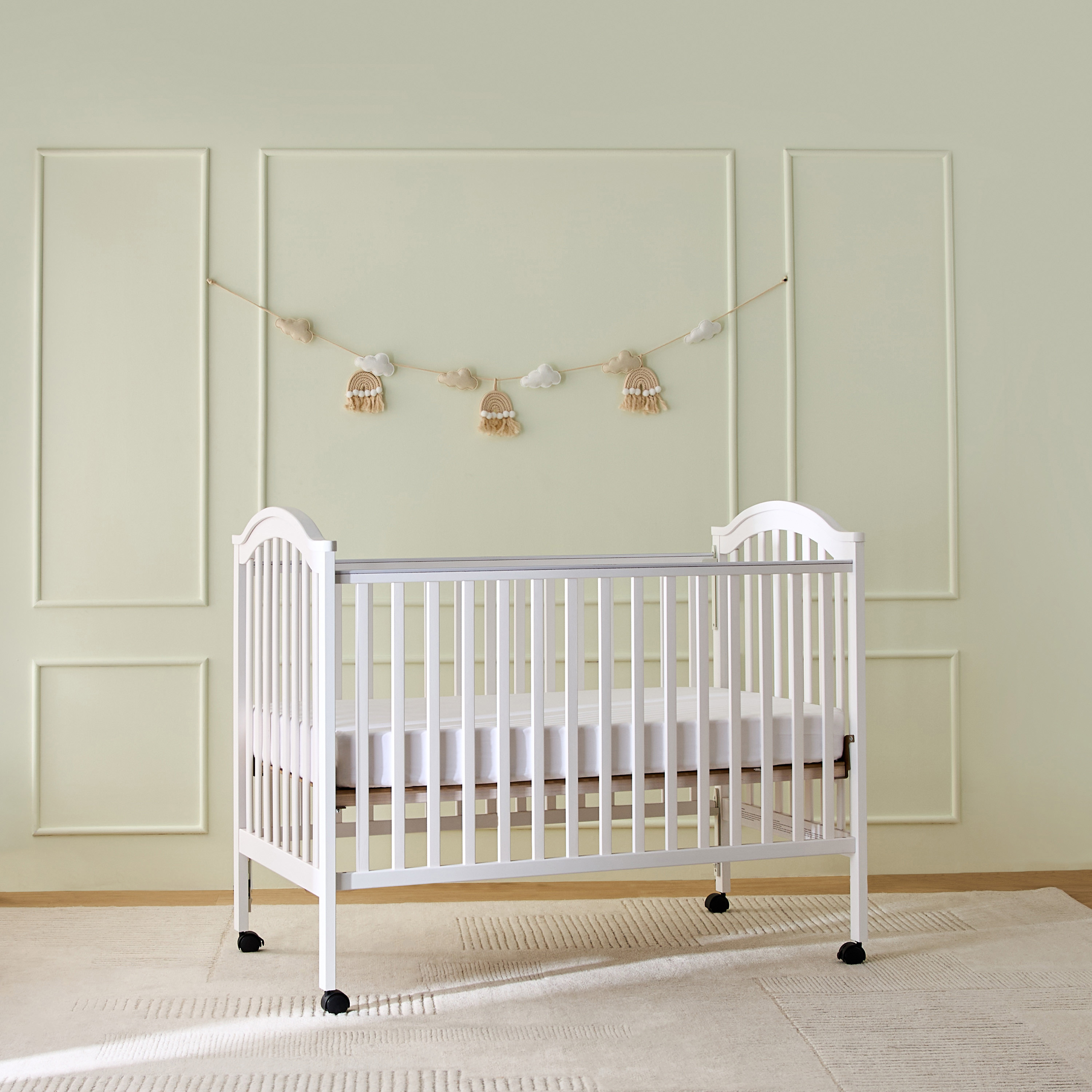 Juniors Henry Crib with Adjustable Height (Up to 3 years)-baby-nursery-furniture-cribsandbeds-babycribs-image-4
