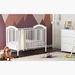 Juniors Henry Wooden Crib with Three Adjustable Heights - White (Up to 3 years)-Baby Cribs-thumbnailMobile-8
