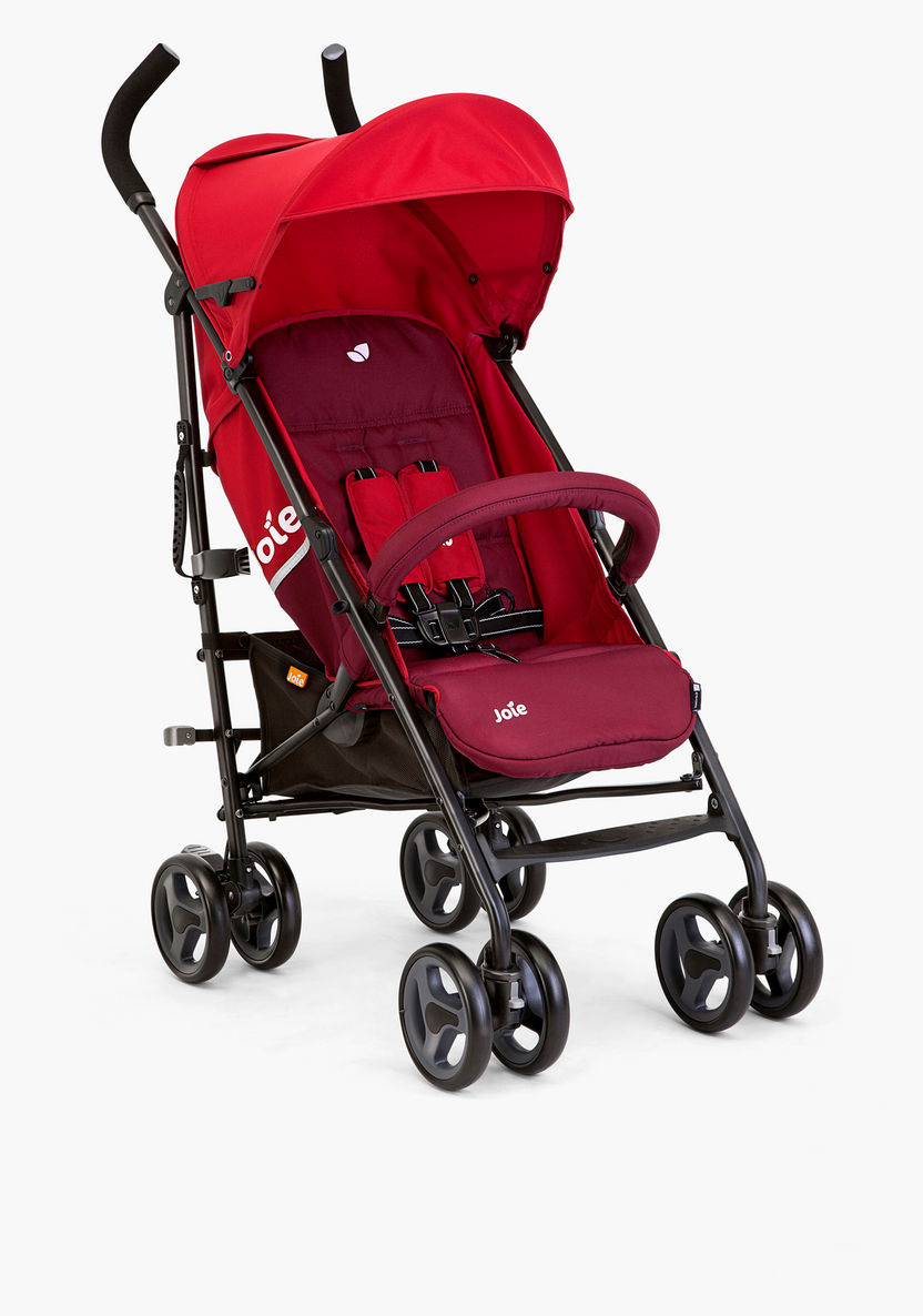 Joie Nitro LX Red Baby Buggy with 4-Position Reclining Seat (Upto 3 years)-Buggies-image-0