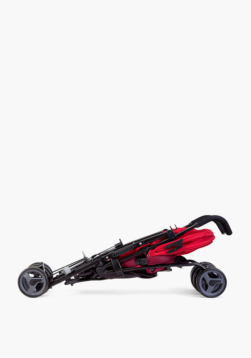 Joie Nitro LX Red Baby Buggy with 4-Position Reclining Seat (Upto 3 years)-Buggies-image-4