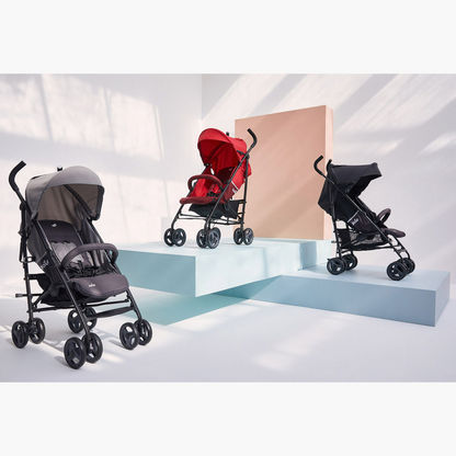 Joie Nitro LX Red Baby Buggy with 4-Position Reclining Seat (Upto 3 years)