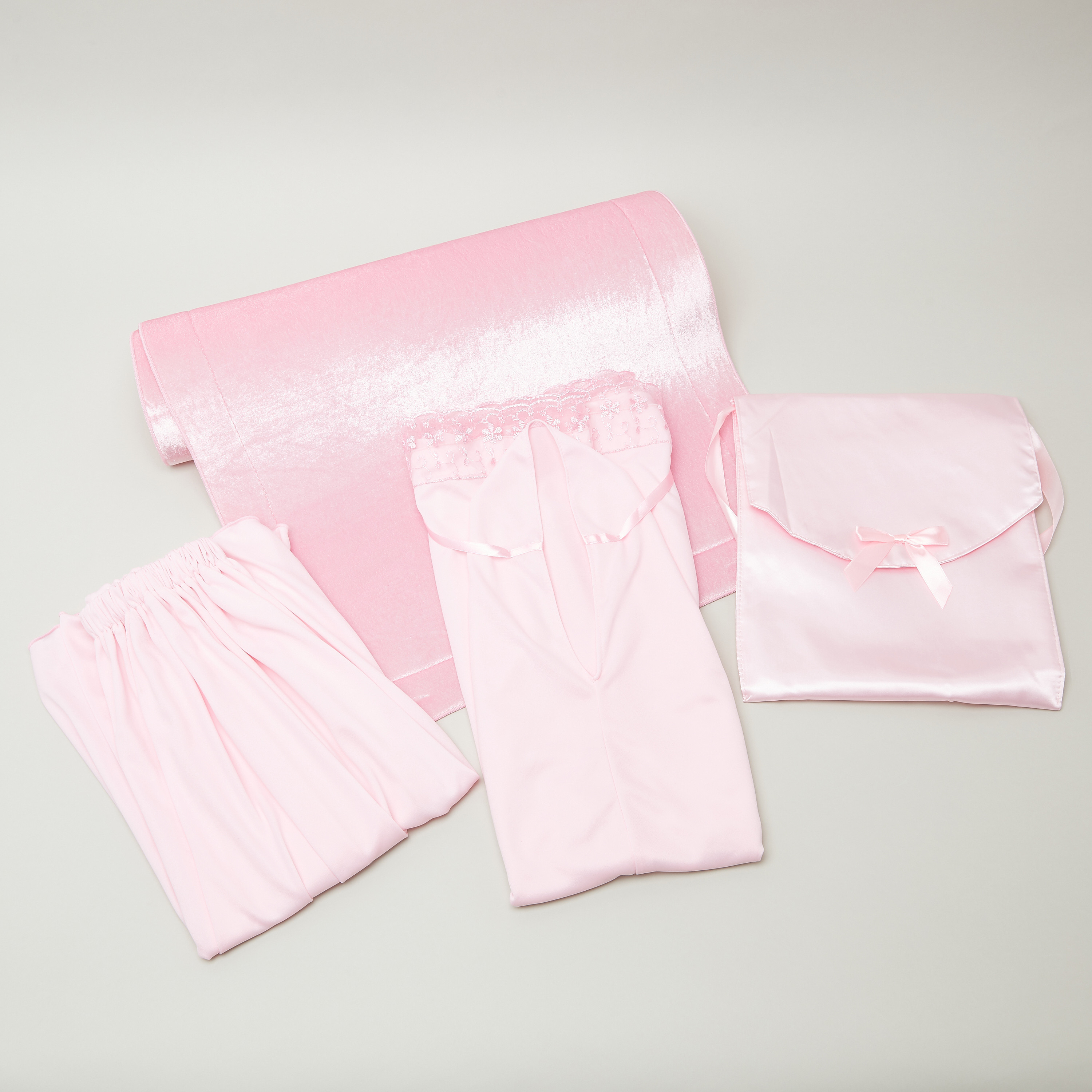 طقم لباس الصلاة مزين بالزهور-girls-clothing-costumes-image-1