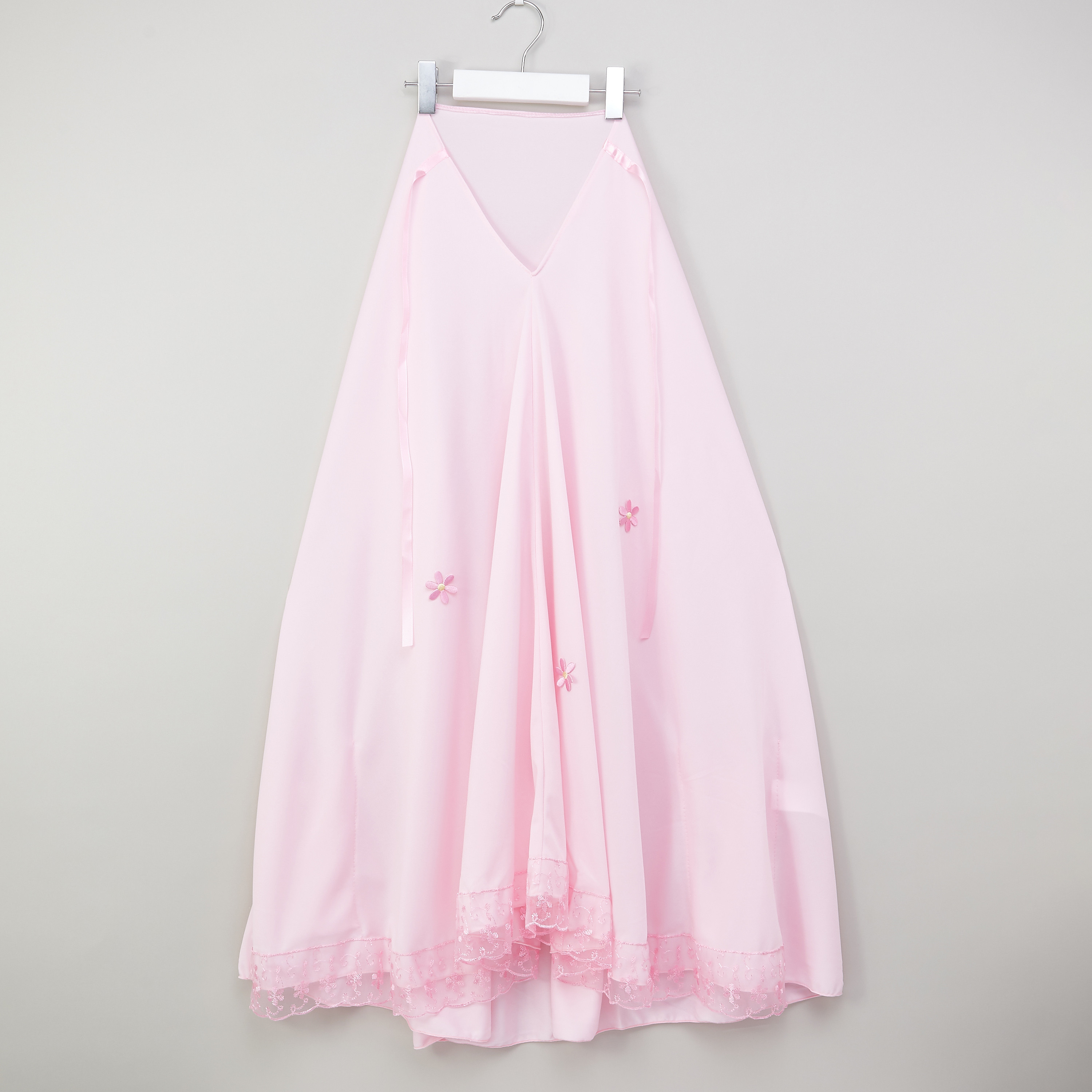 طقم لباس الصلاة مزين بالزهور-girls-clothing-costumes-image-2