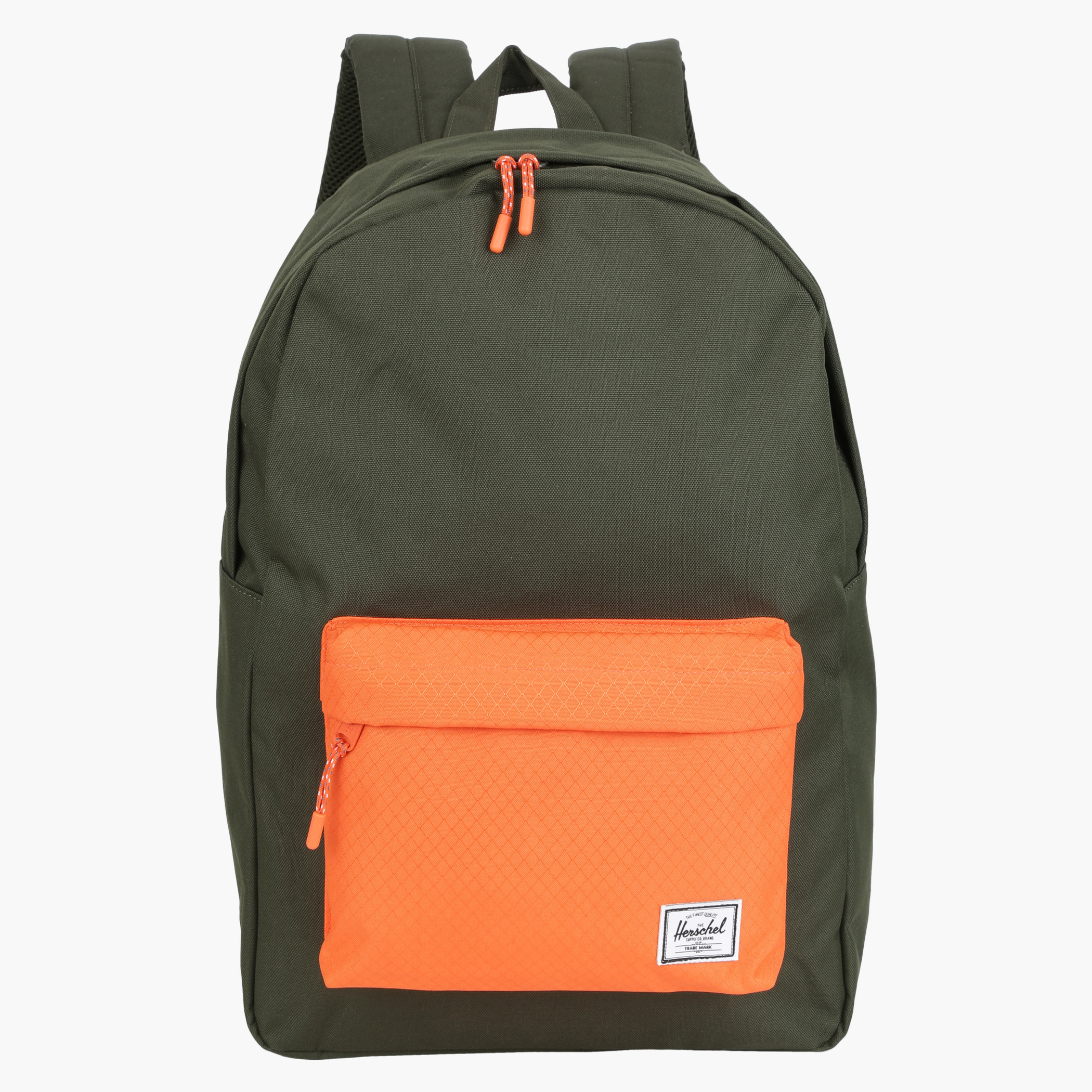 Herschel green and orange backpack hotsell