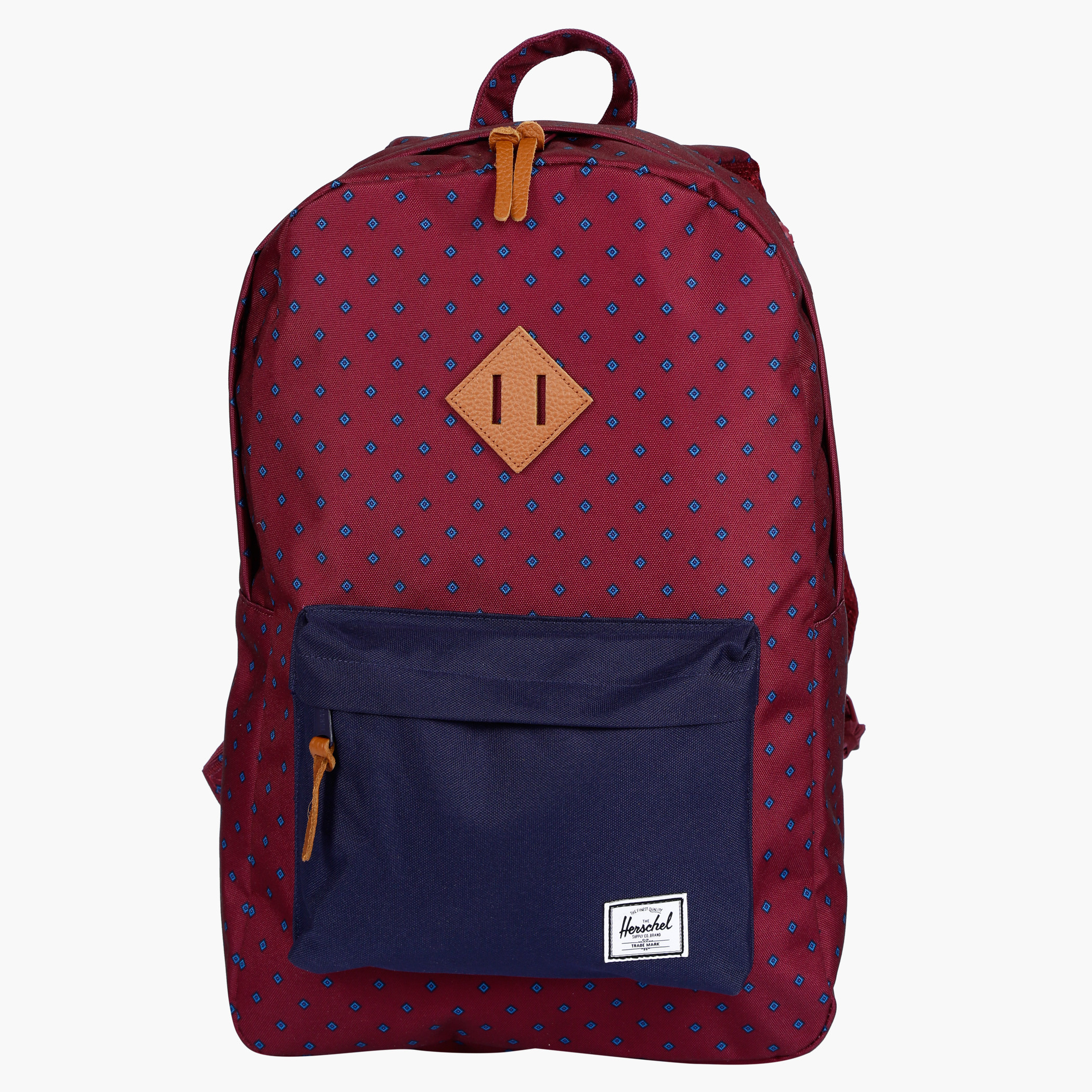 Herschel Supply Co Printed Backpack with Zip Closure-school-bagsandbackpacks-backpacks-image-1