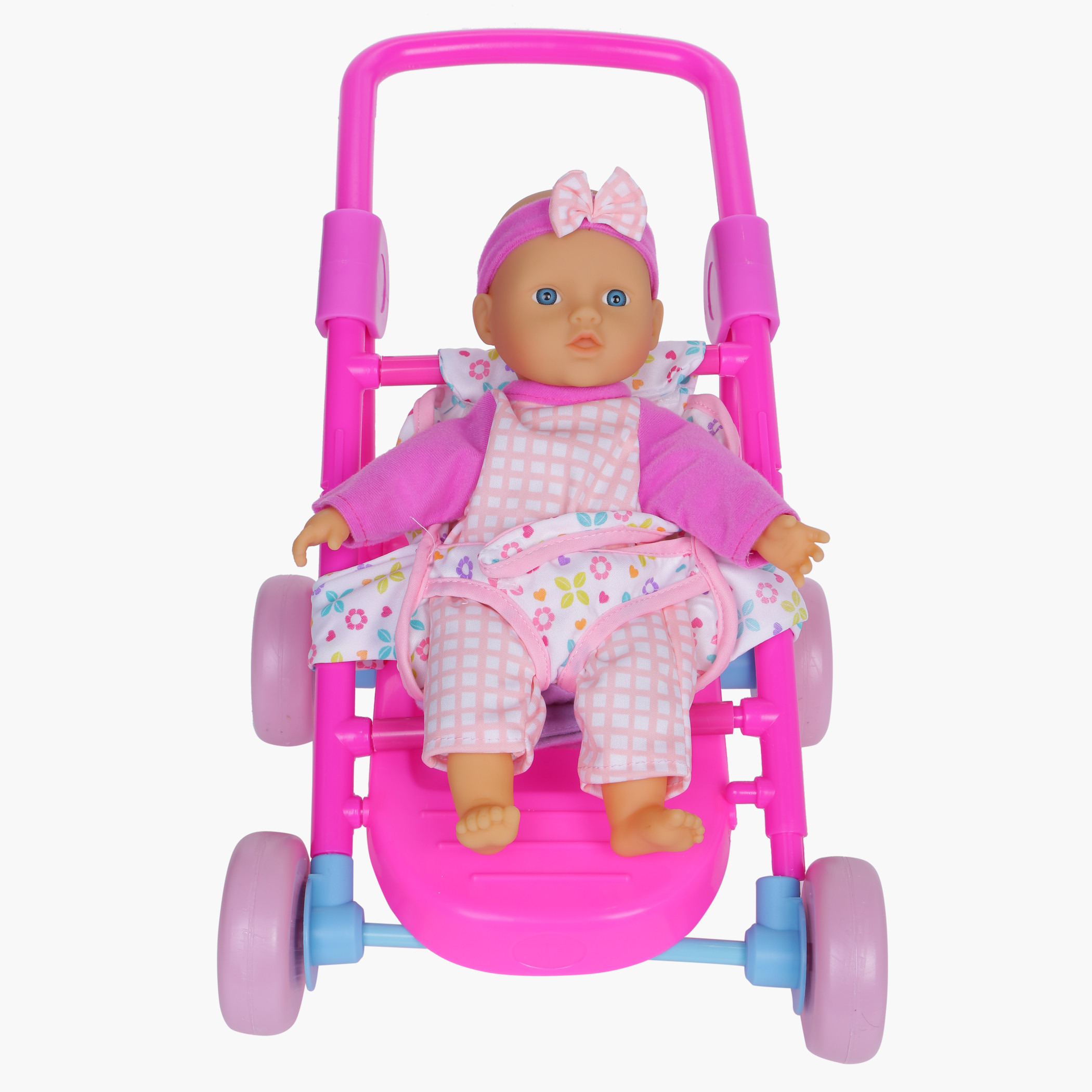 عربة أطفال كلاسيكية من جونيورز-toys-dollsandplaysets-dollplaysets-image-1