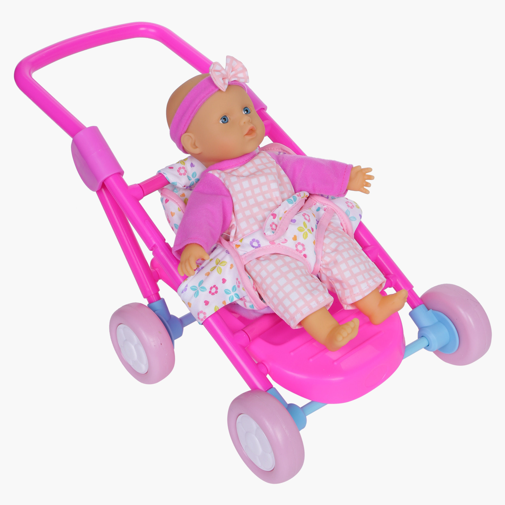 عربة أطفال كلاسيكية من جونيورز-toys-dollsandplaysets-dollplaysets-image-2