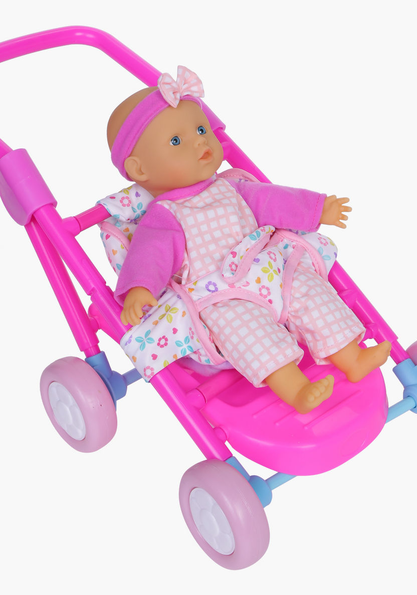 Juniors Baby Classic Stroller-Dolls and Playsets-image-1