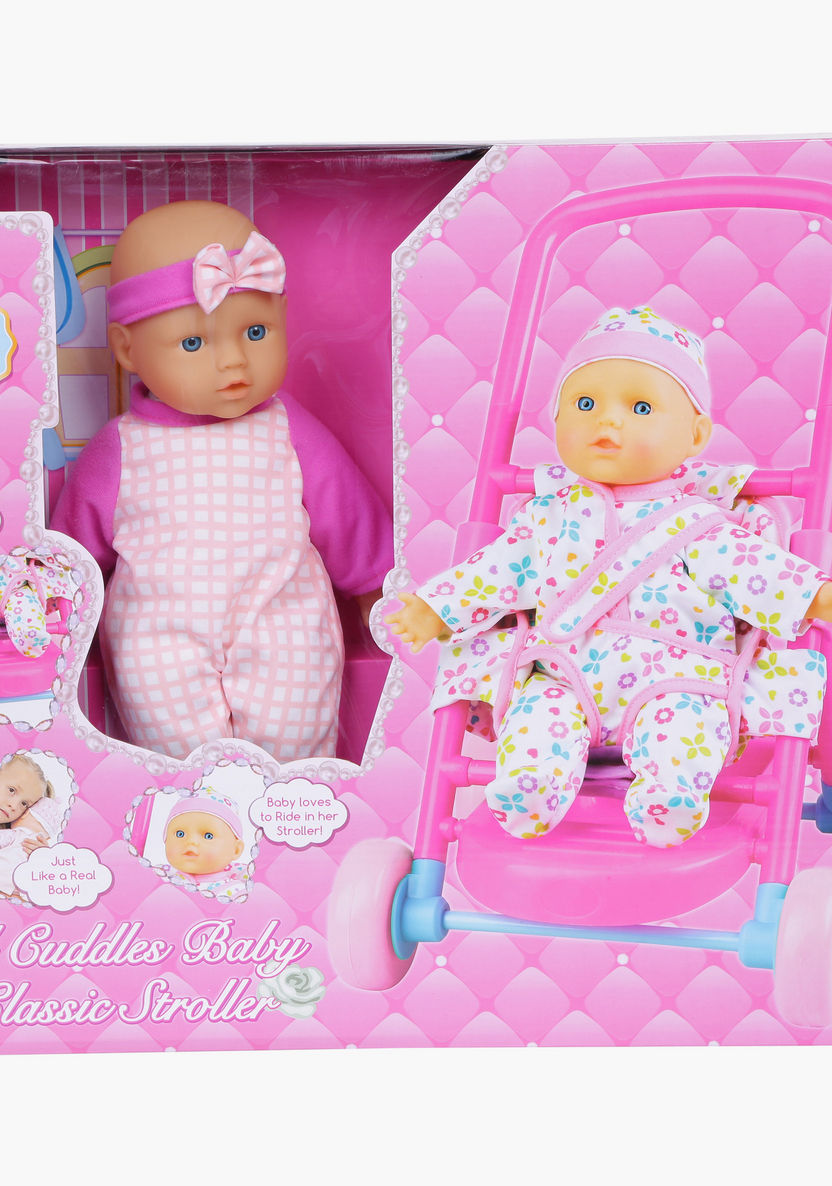 Juniors Baby Classic Stroller-Dolls and Playsets-image-4