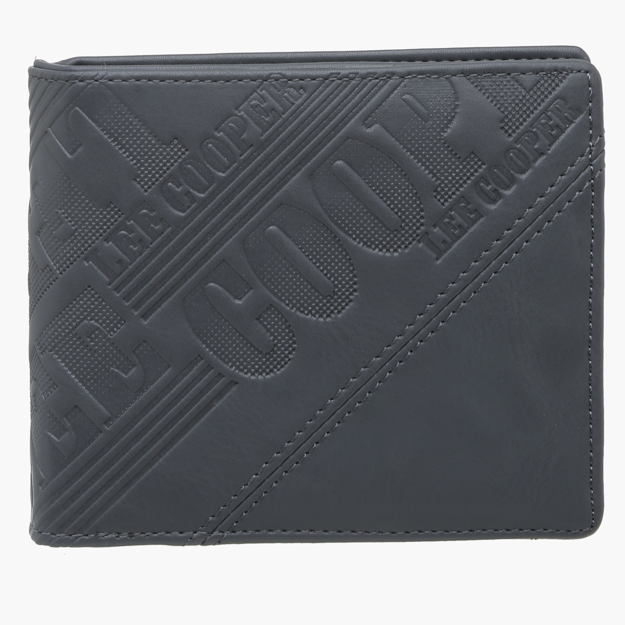Lee Cooper Textured Bi-Fold Wallet-men-shoes-shoecare-image-1